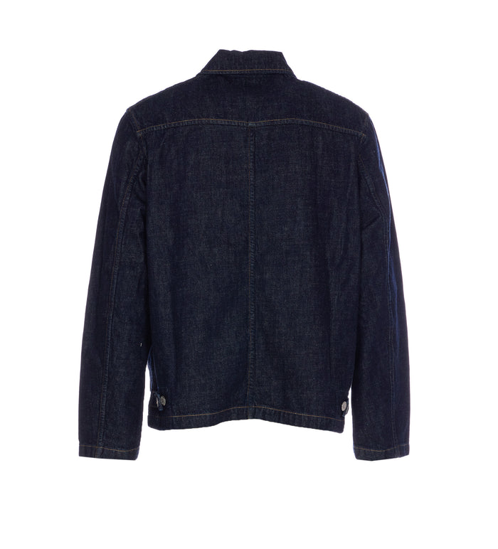 Sunflower Jackets Blue Cotton