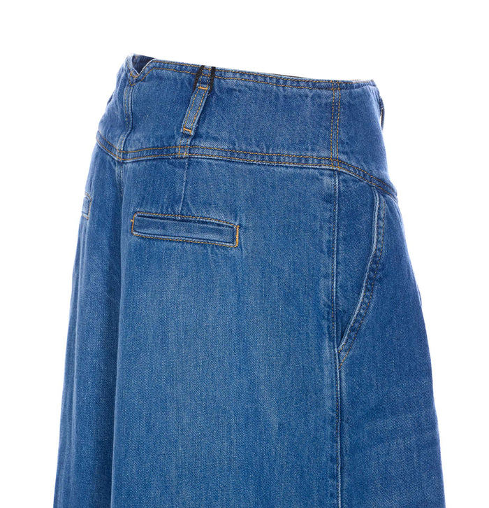 Twin-Set Jeans Blue Cotton