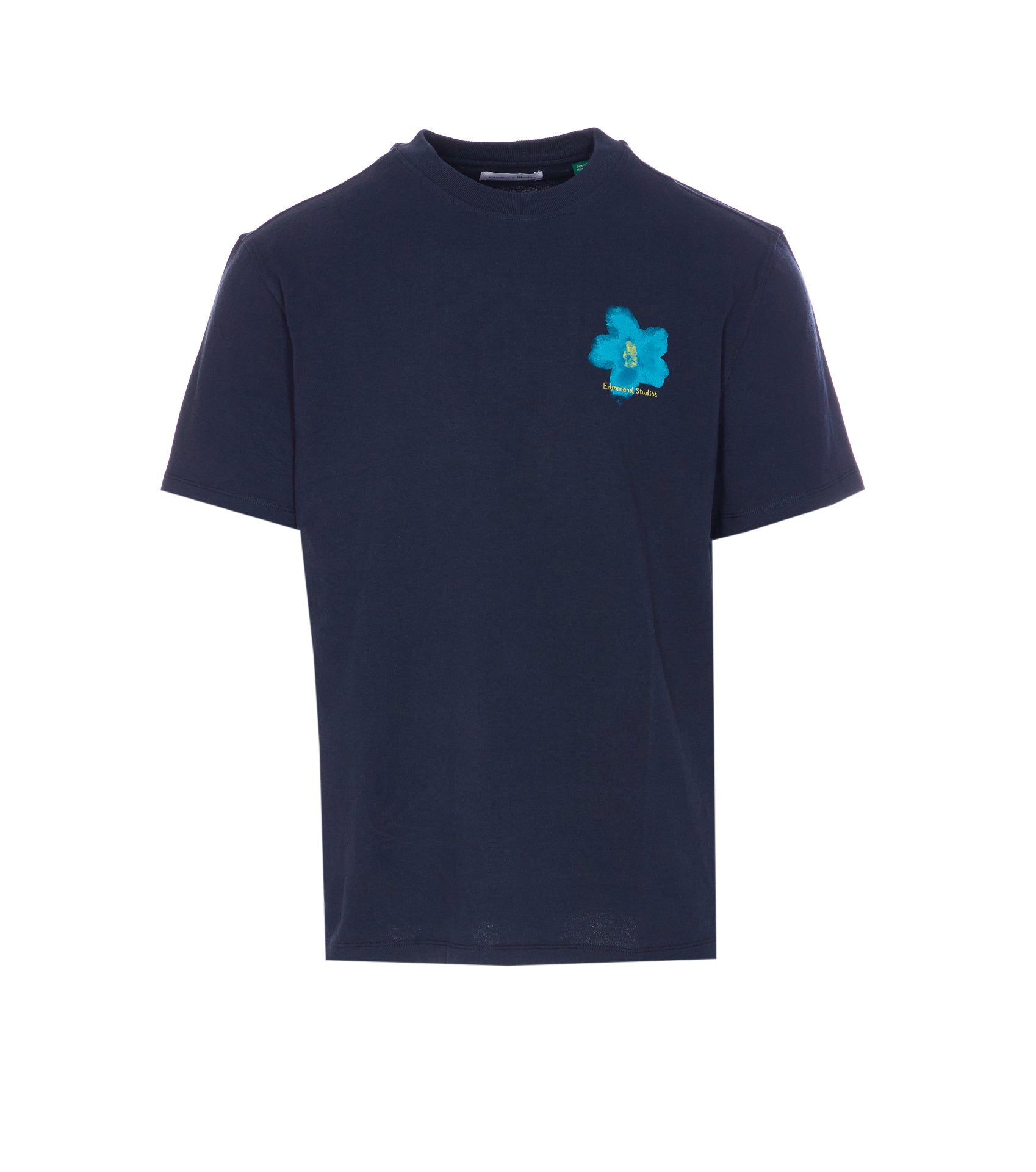 Edmmond Studios T-Shirts And Polos Blue Organic Cotton