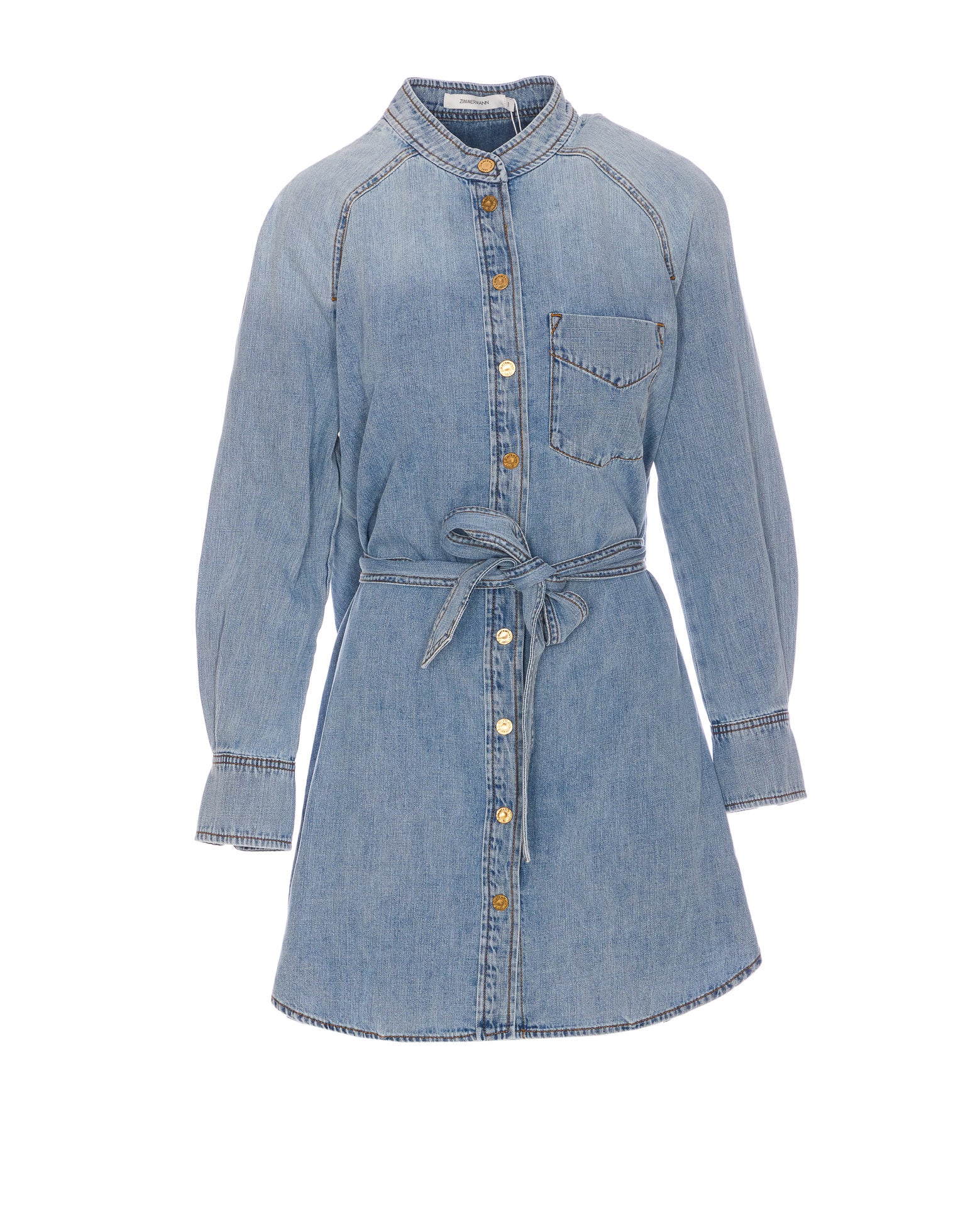 Zimmermann Dresses Blue Cotton