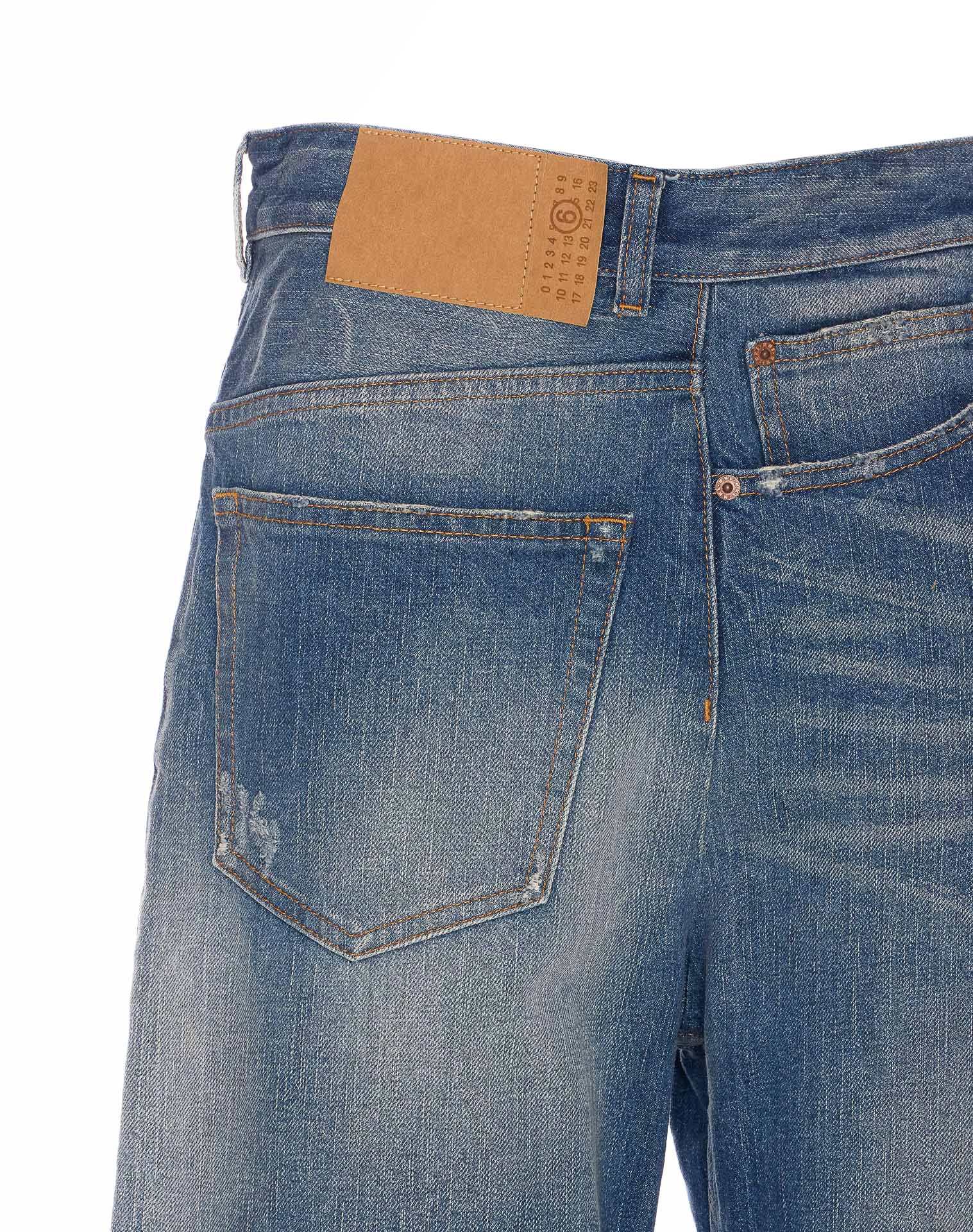Mm6 Maison Margiela Jeans Blue Cotton