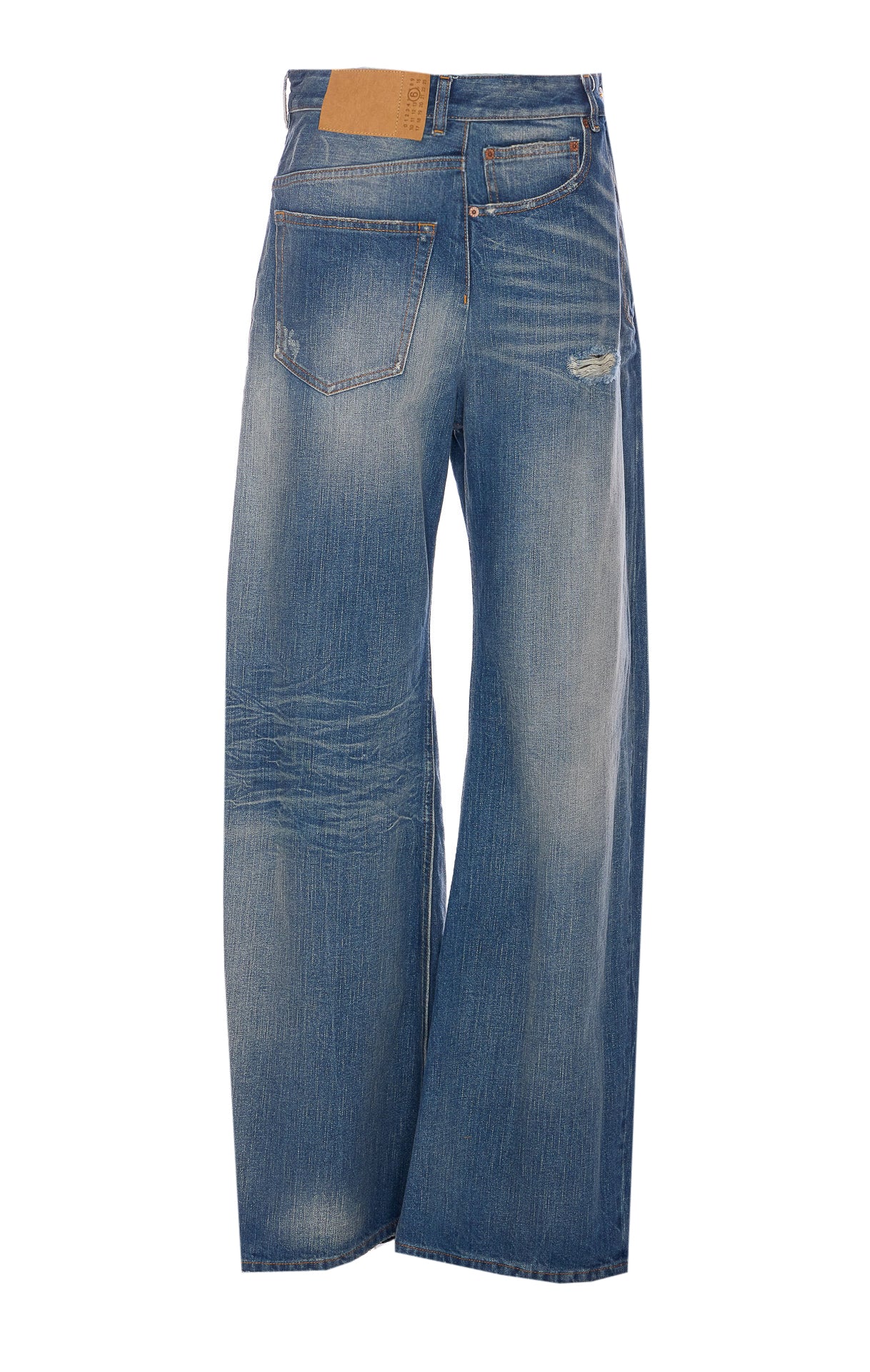 Mm6 Maison Margiela Jeans Blue Cotton