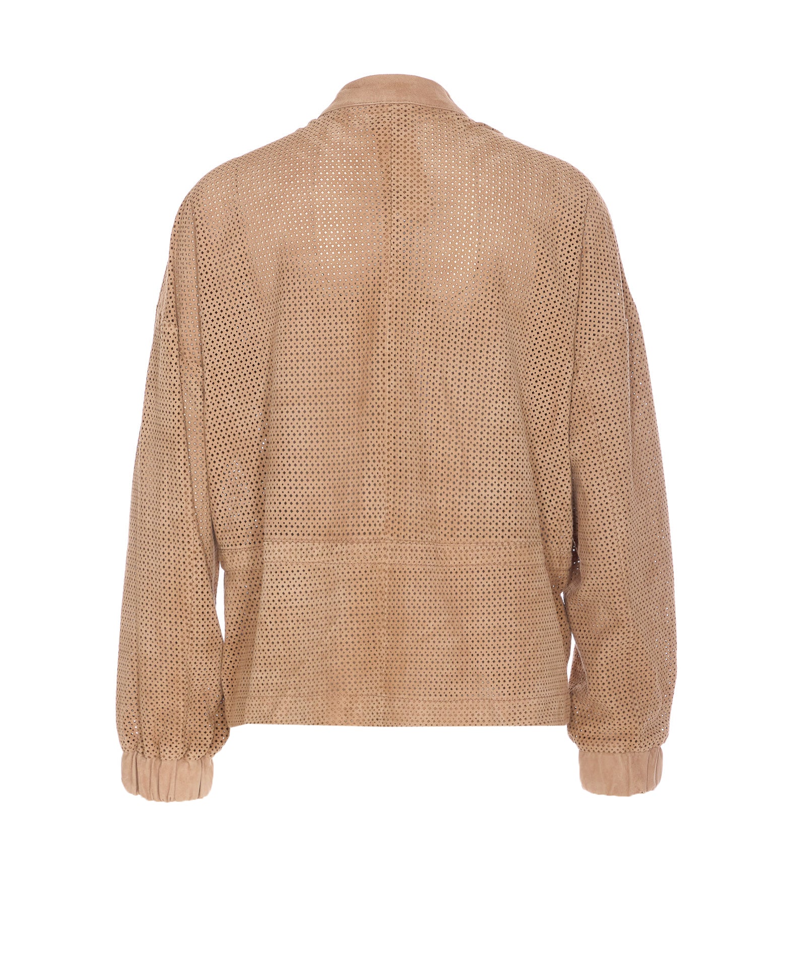 Bully Jackets Beige Genuine Leather