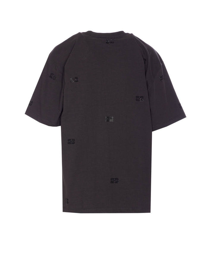 Ganni T-Shirts And Polos Black Organic Cotton