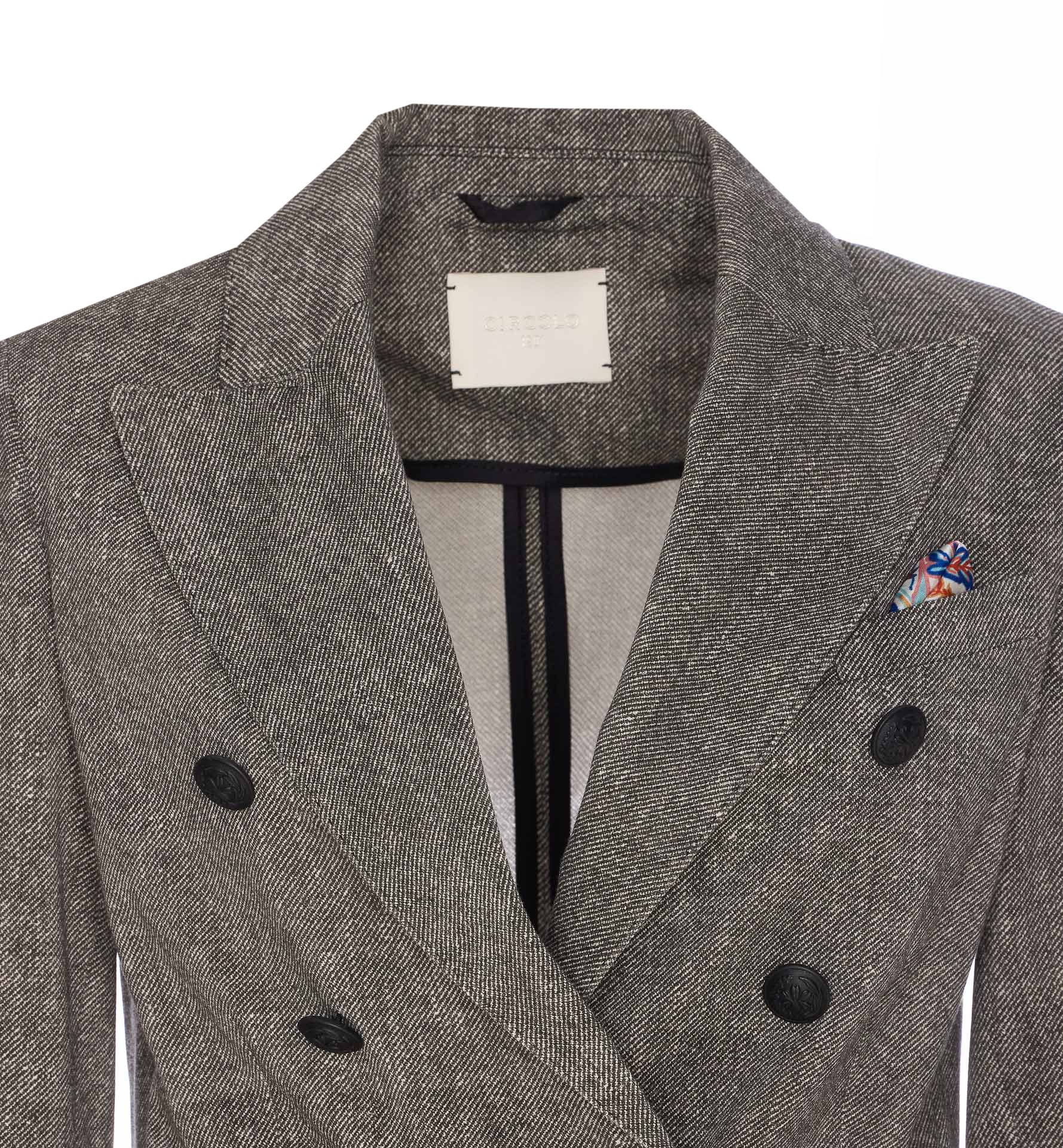 Circolo 1901 Jackets Grey Cotton