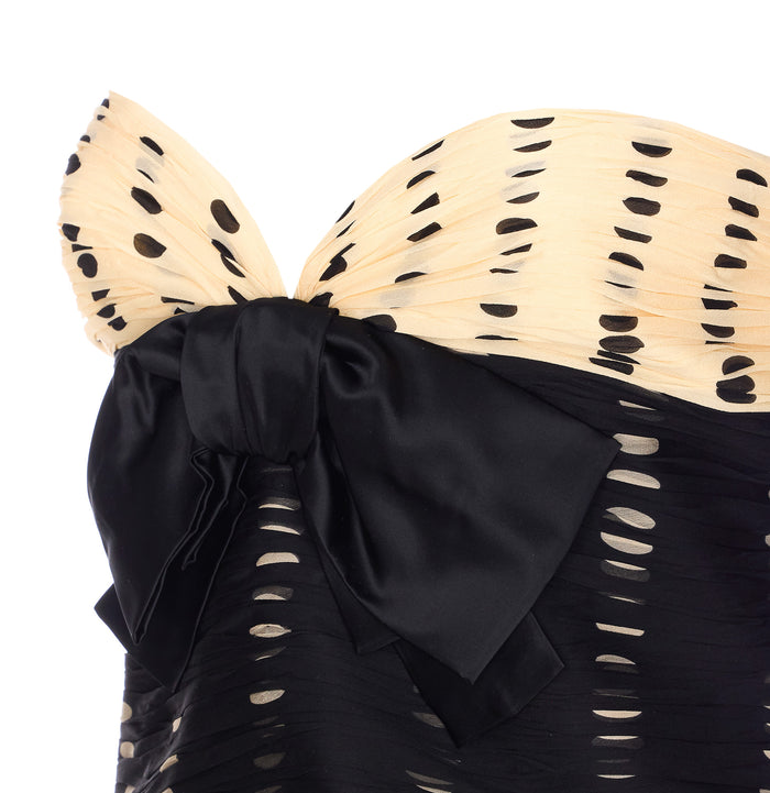 Valentino Garavani Top Black Silk