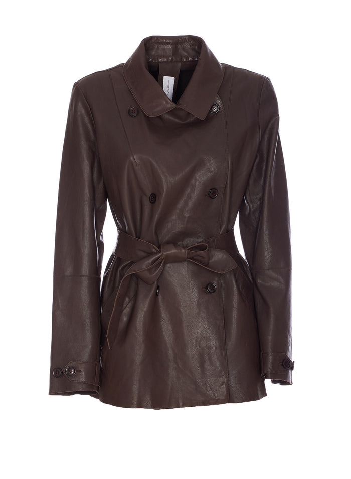 Bully Jackets Brown Genuine Leather