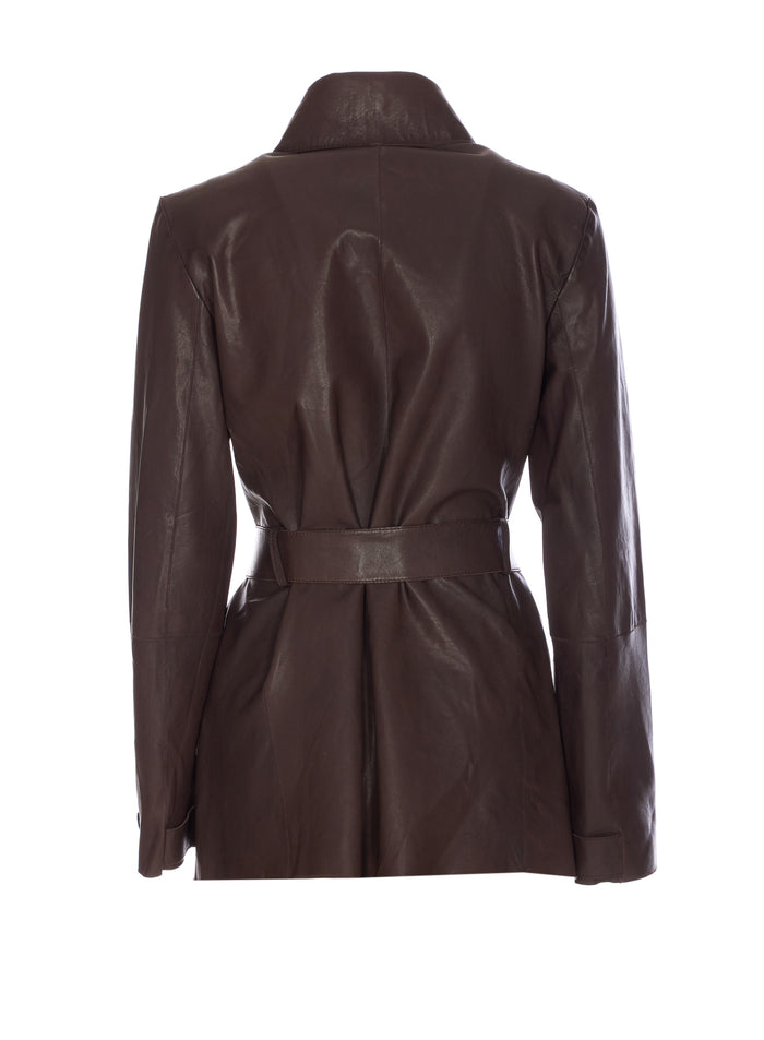 Bully Jackets Brown Genuine Leather