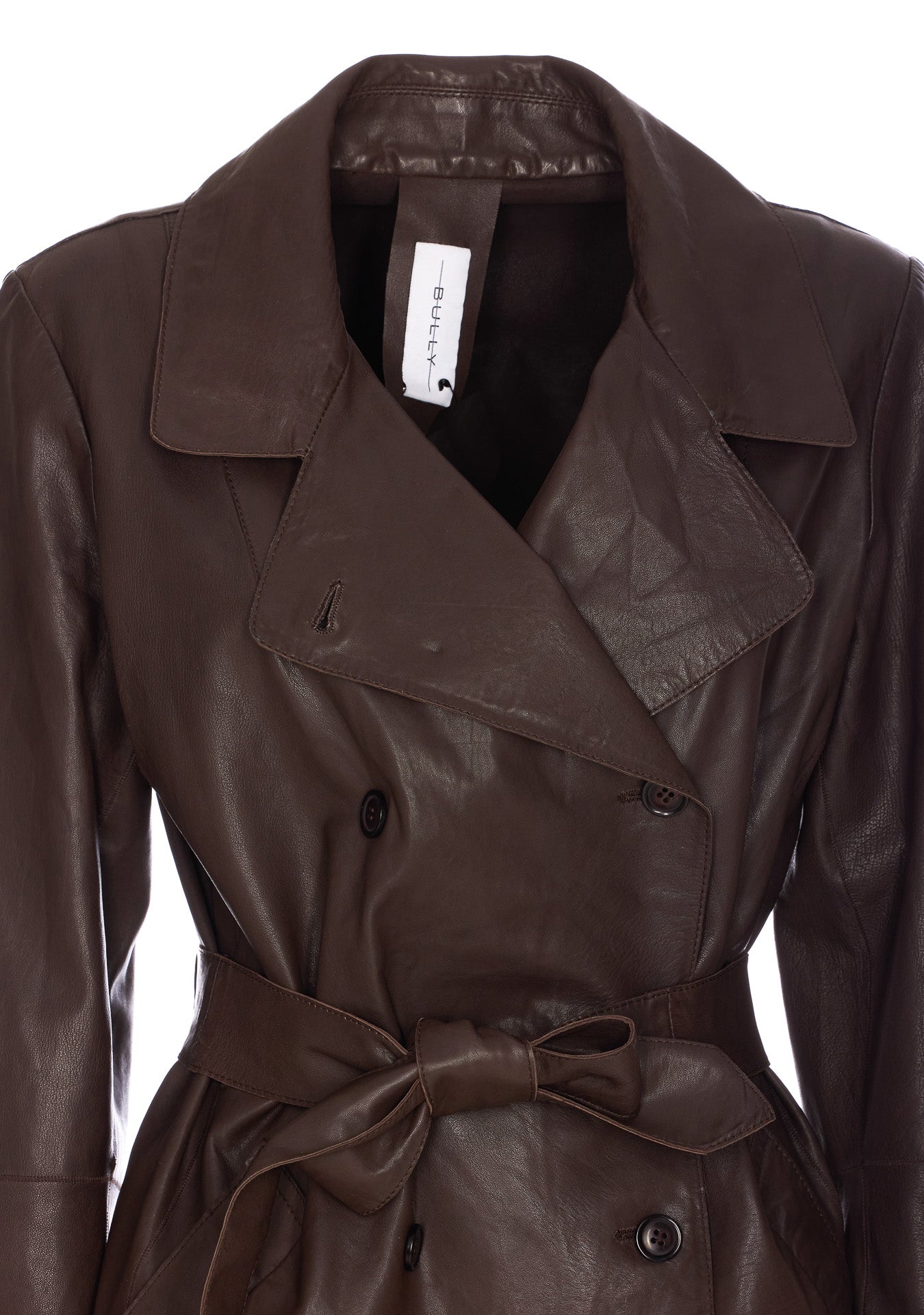 Bully Jackets Brown Genuine Leather