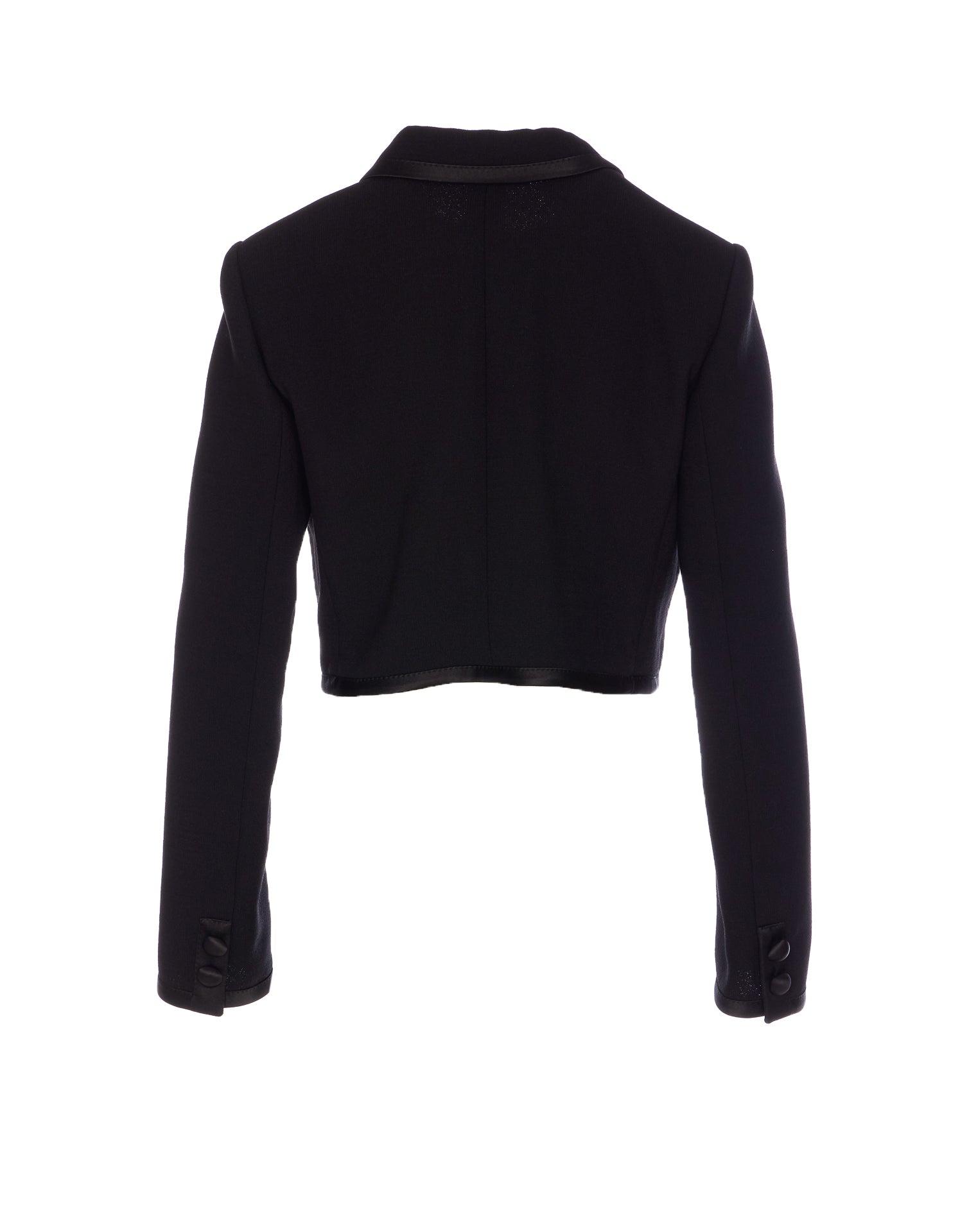 Dolce & Gabbana Jackets Black Virgin Wool