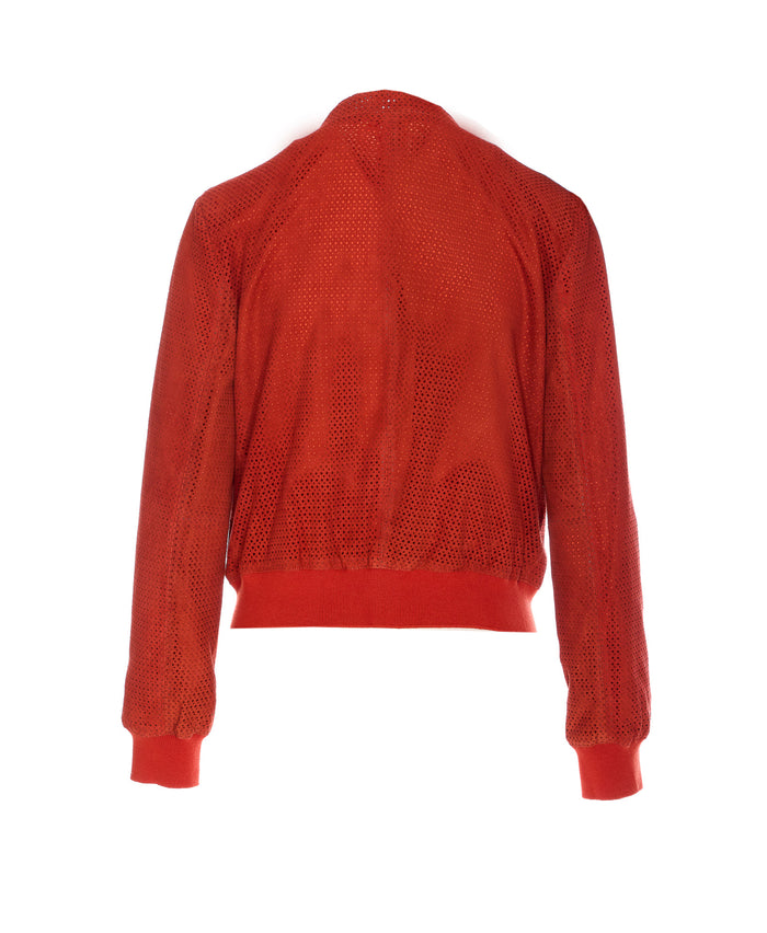 Bully Jackets Red Genuine Leather