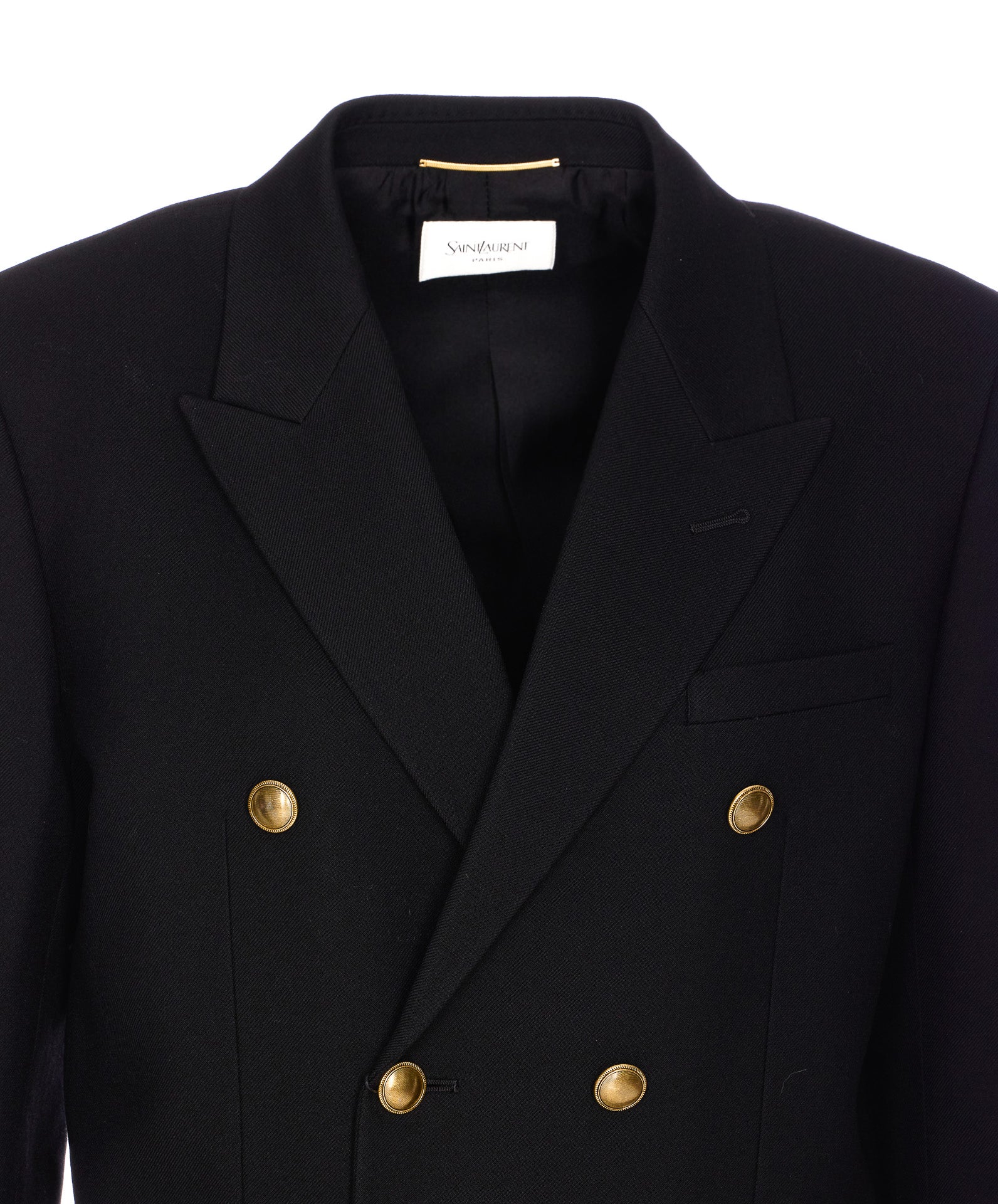 Saint Laurent Jackets Black Wool