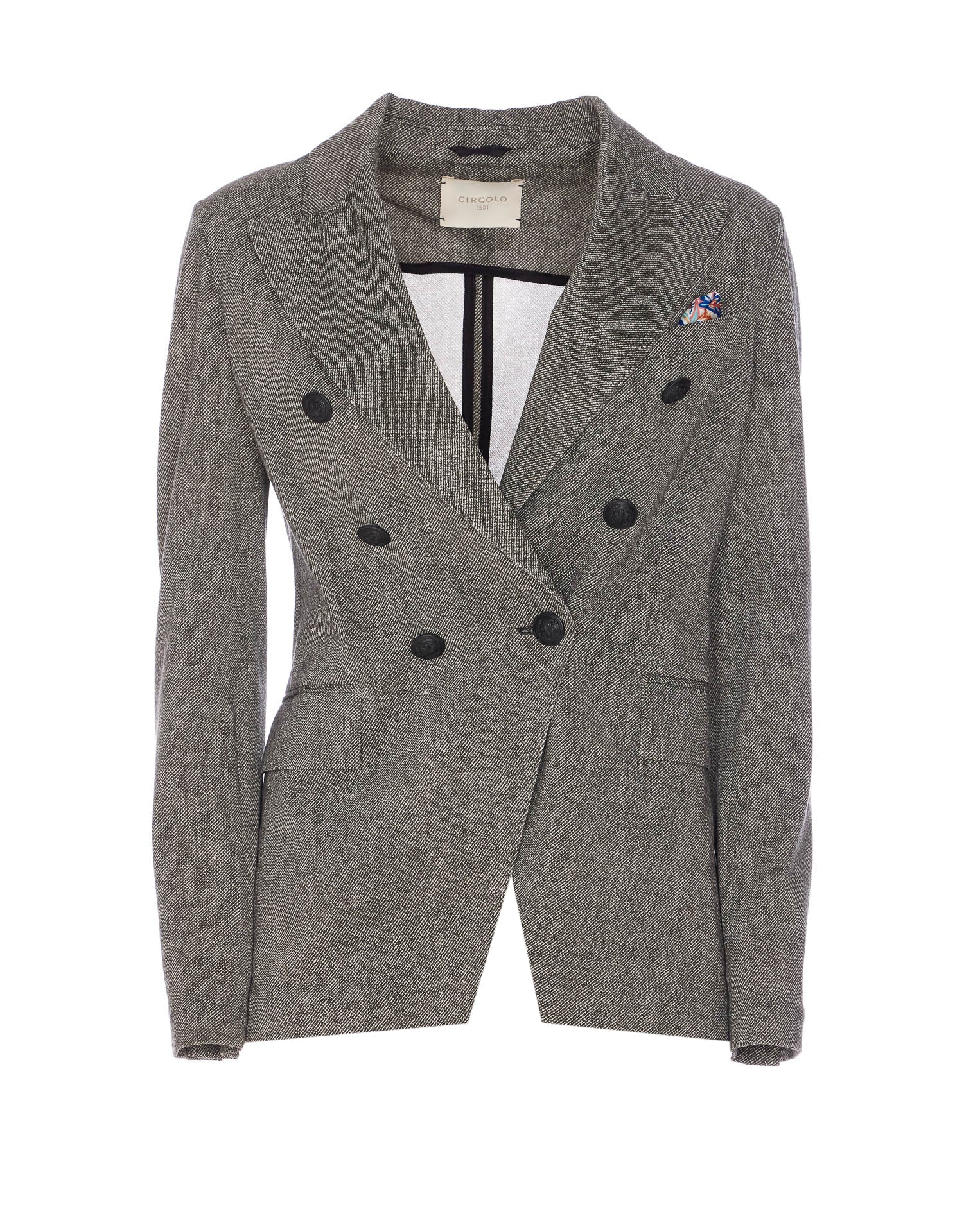 Circolo 1901 Jackets Grey Cotton