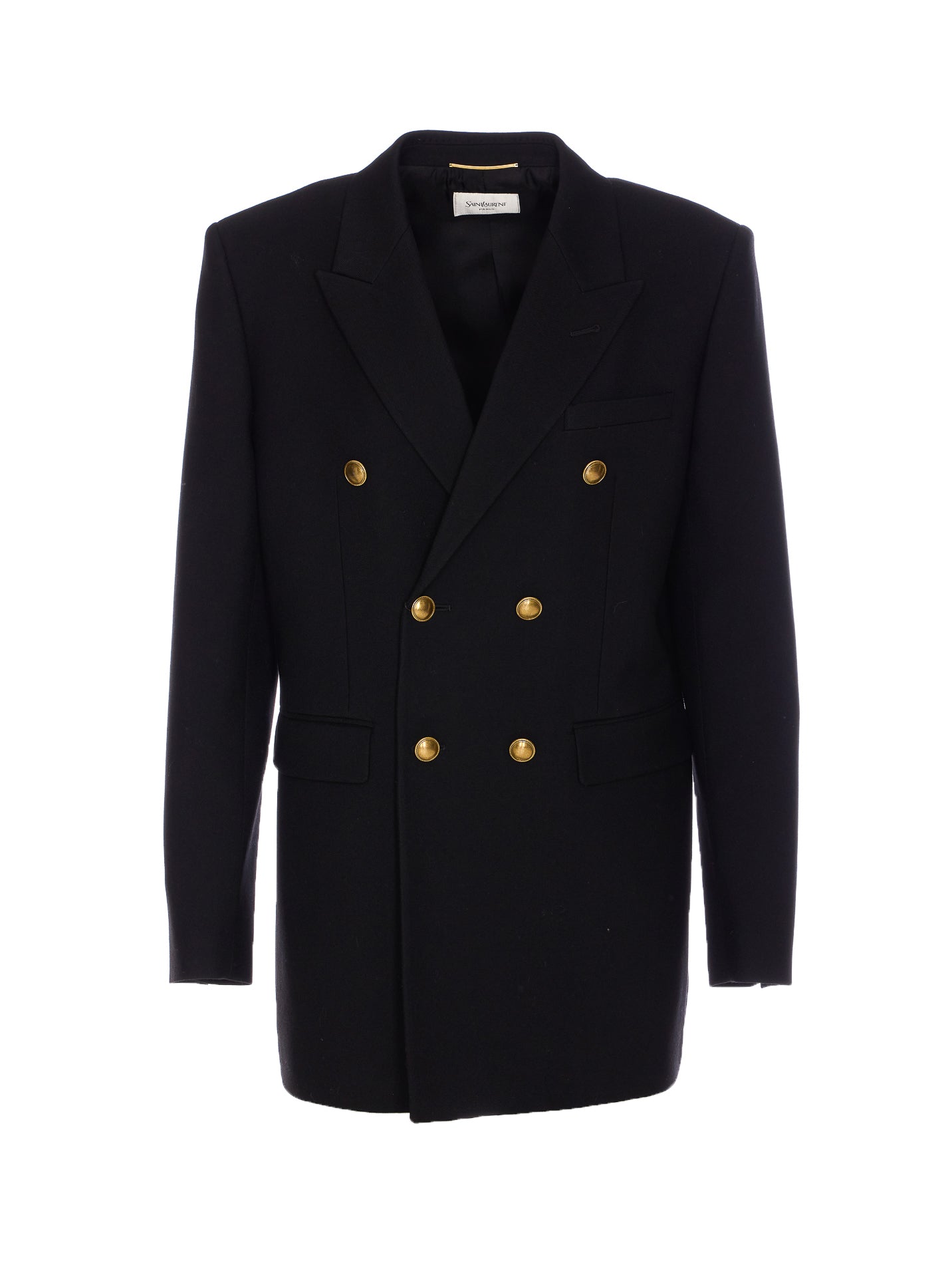 Saint Laurent Jackets Black Wool