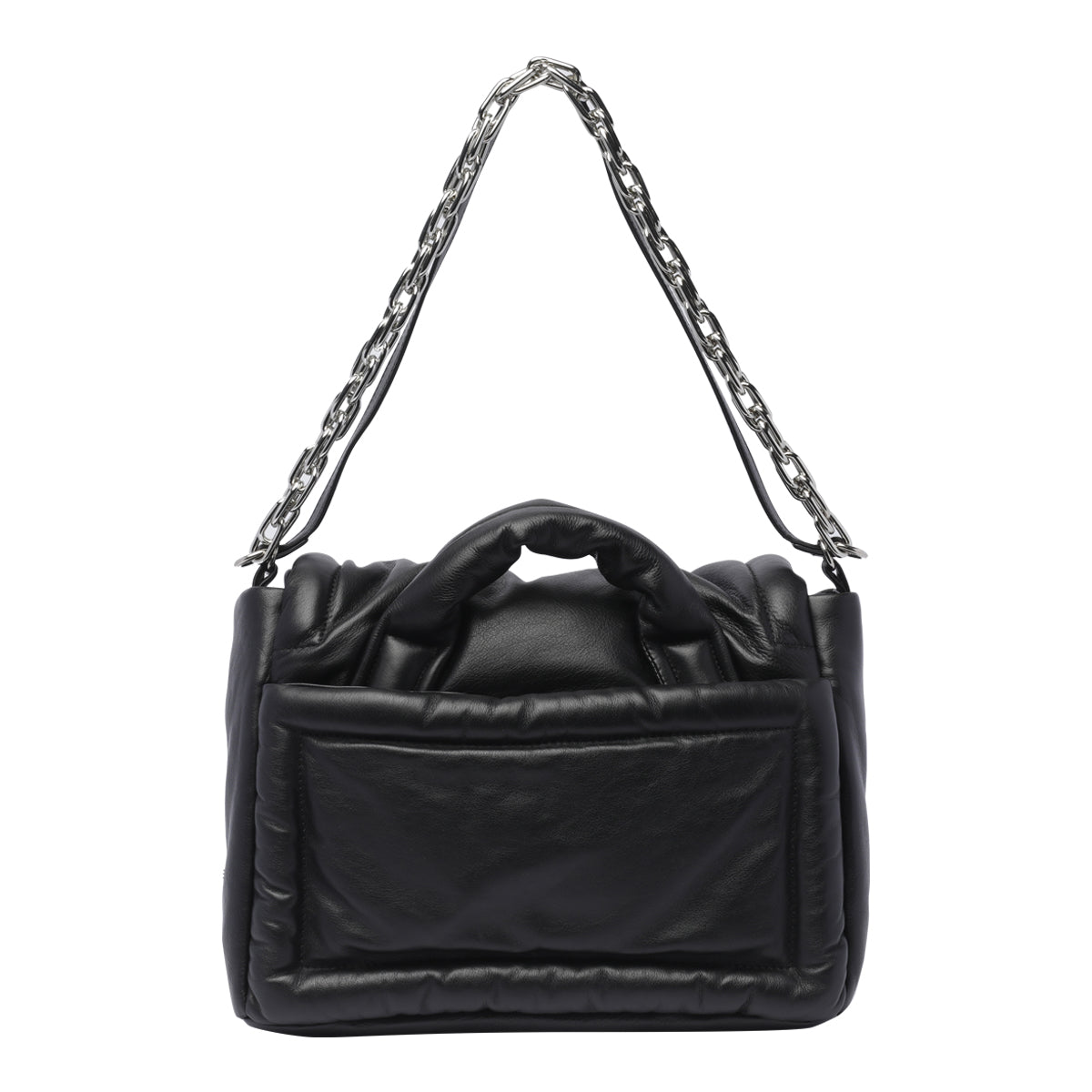 Vic Matie Bags Black Calf Leather