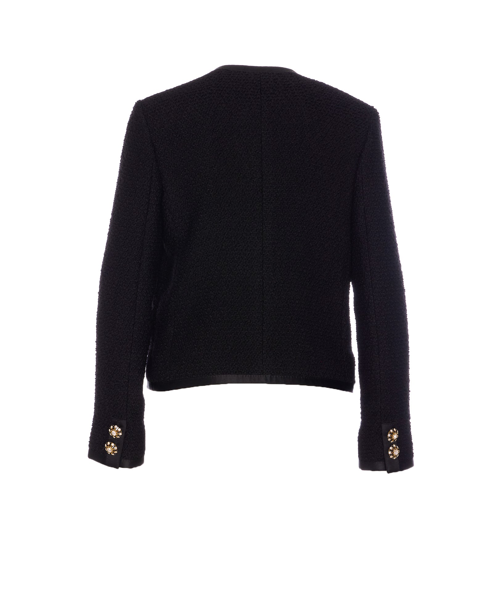 Dolce & Gabbana Jackets Black Virgin Wool