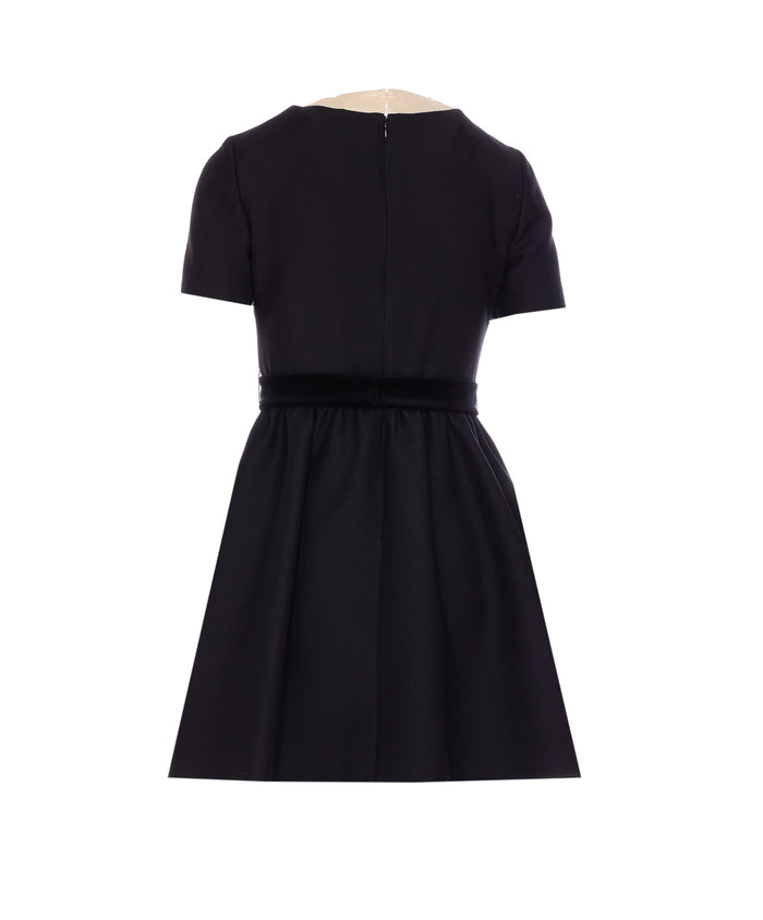 Valentino Garavani Dresses Black Virgin Wool