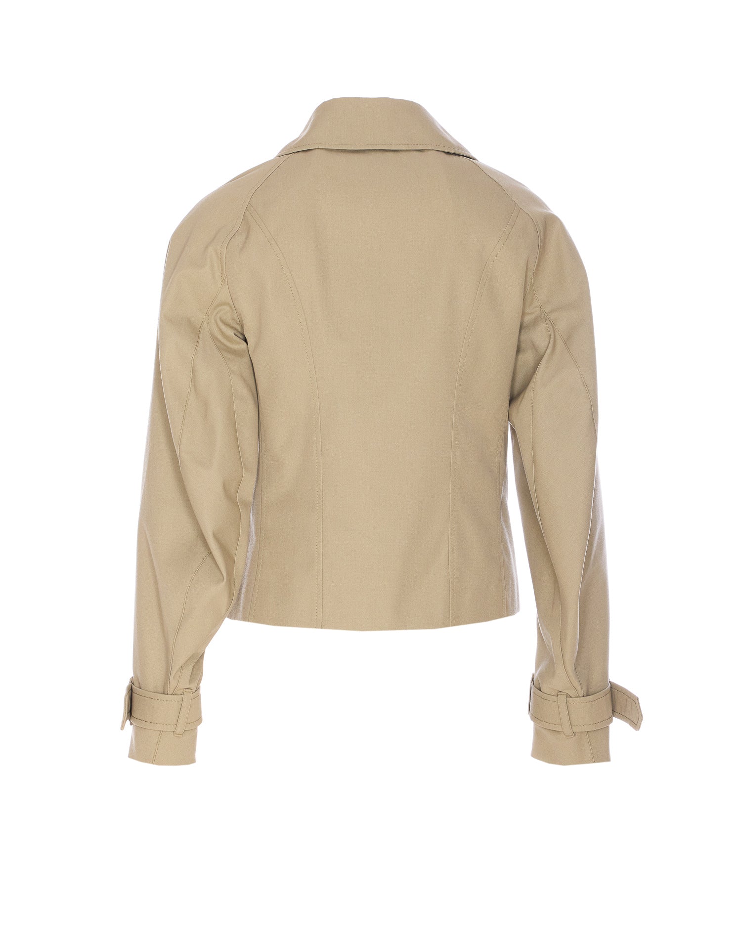 Burberry Jackets Beige Polyester