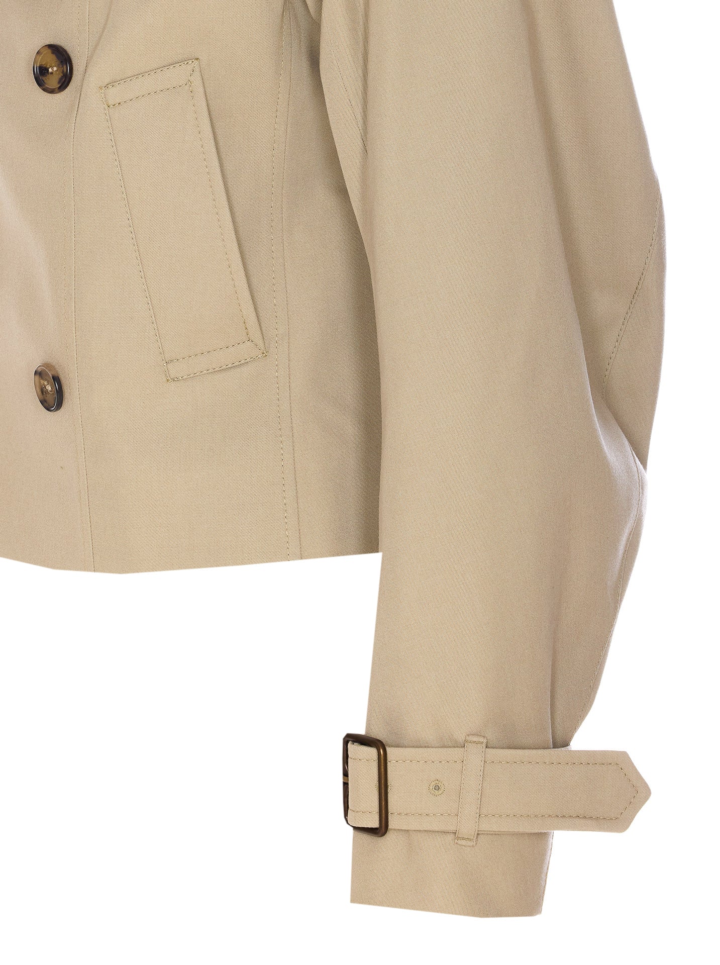 Burberry Jackets Beige Polyester