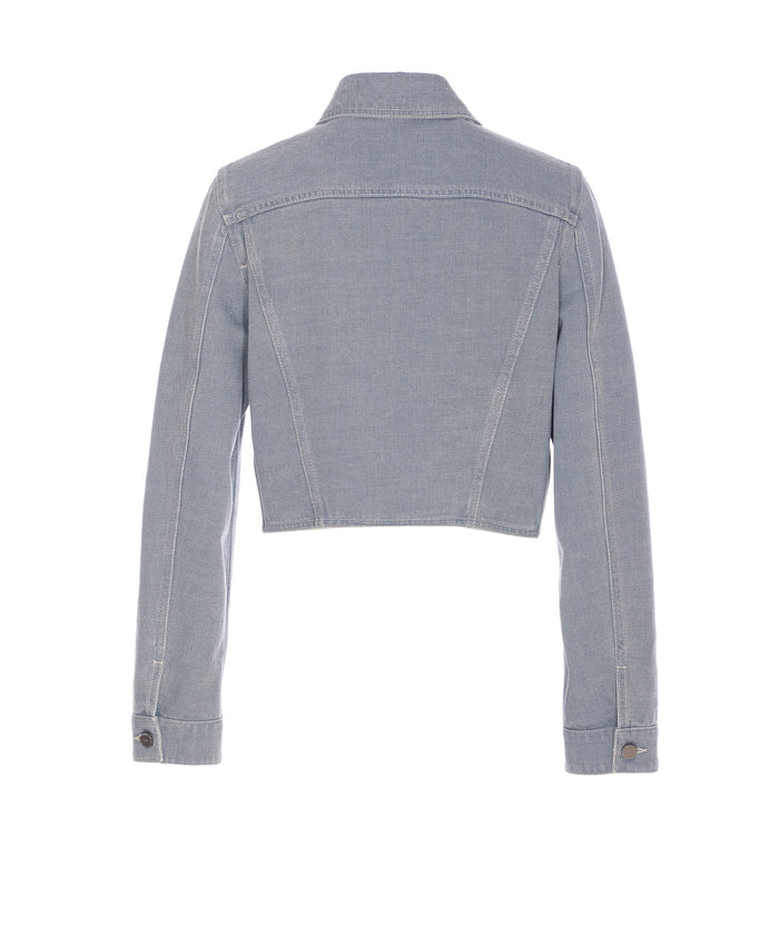 Fendi Jackets Grey Cotton