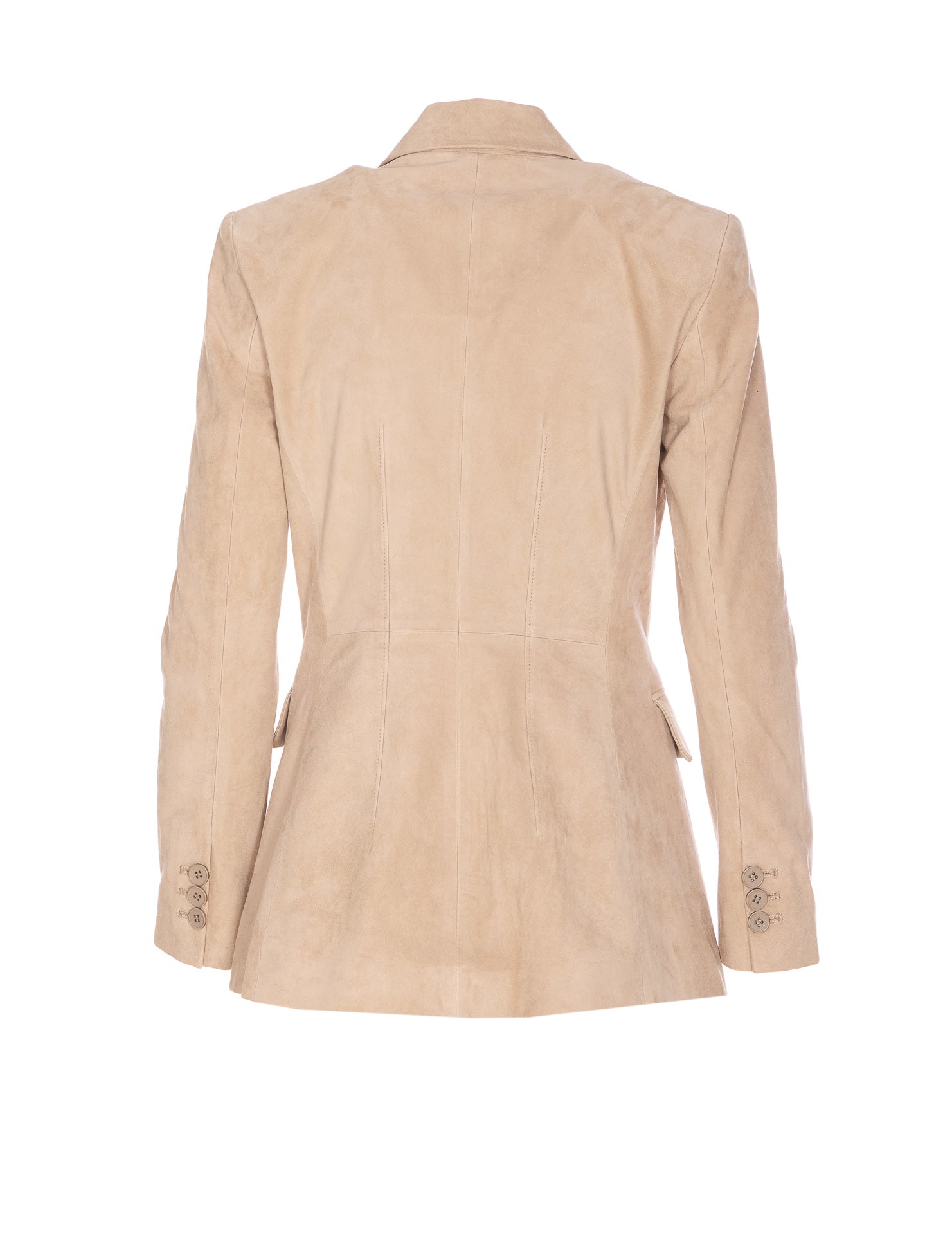 Sword Jackets Beige Genuine Leather