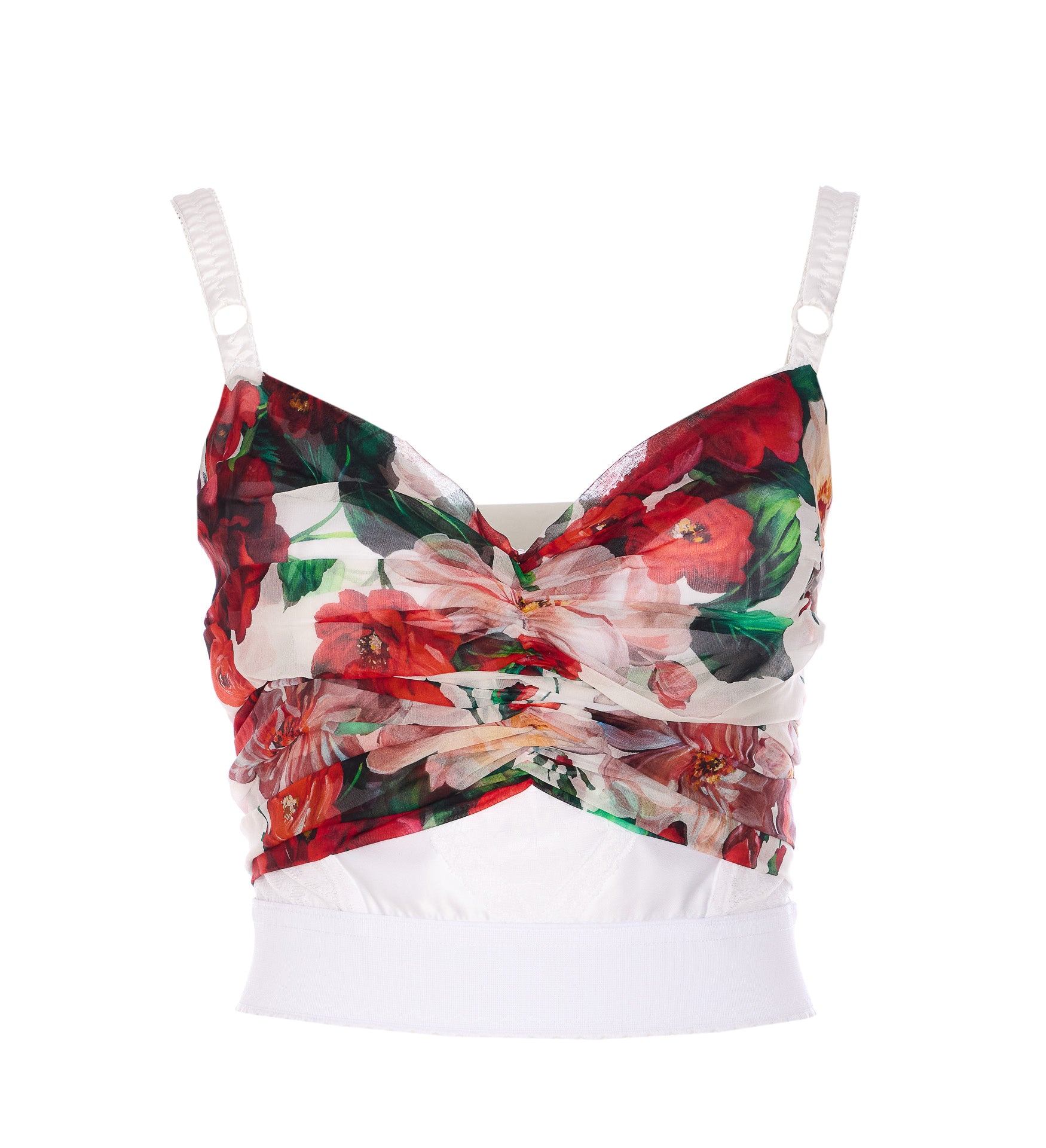 Dolce & Gabbana Top White Polyamide