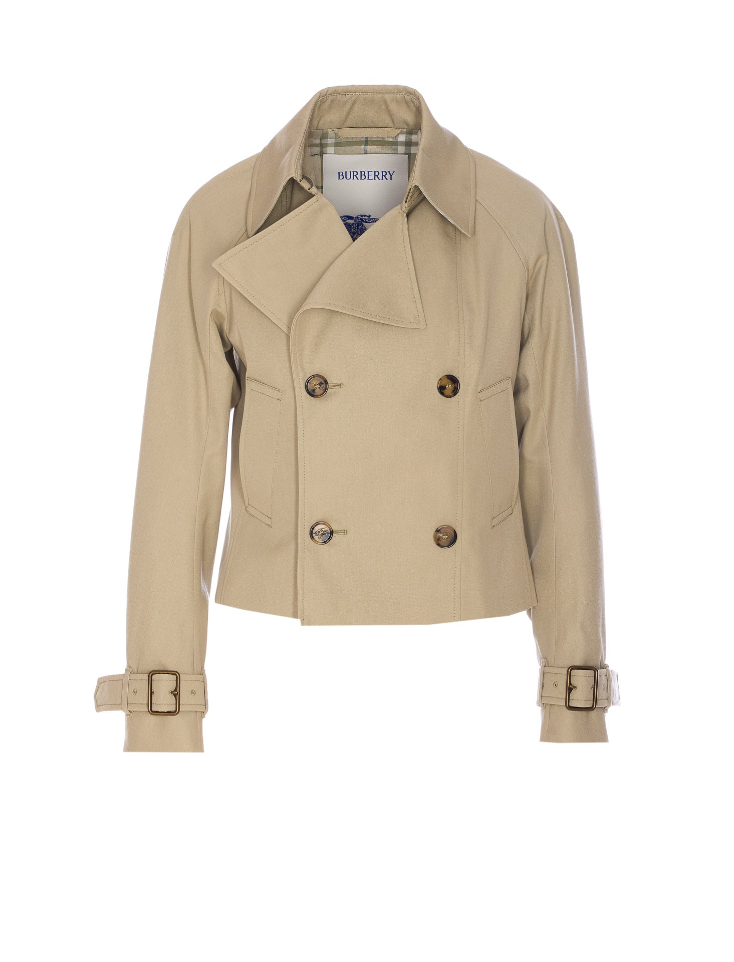 Burberry Jackets Beige Polyester