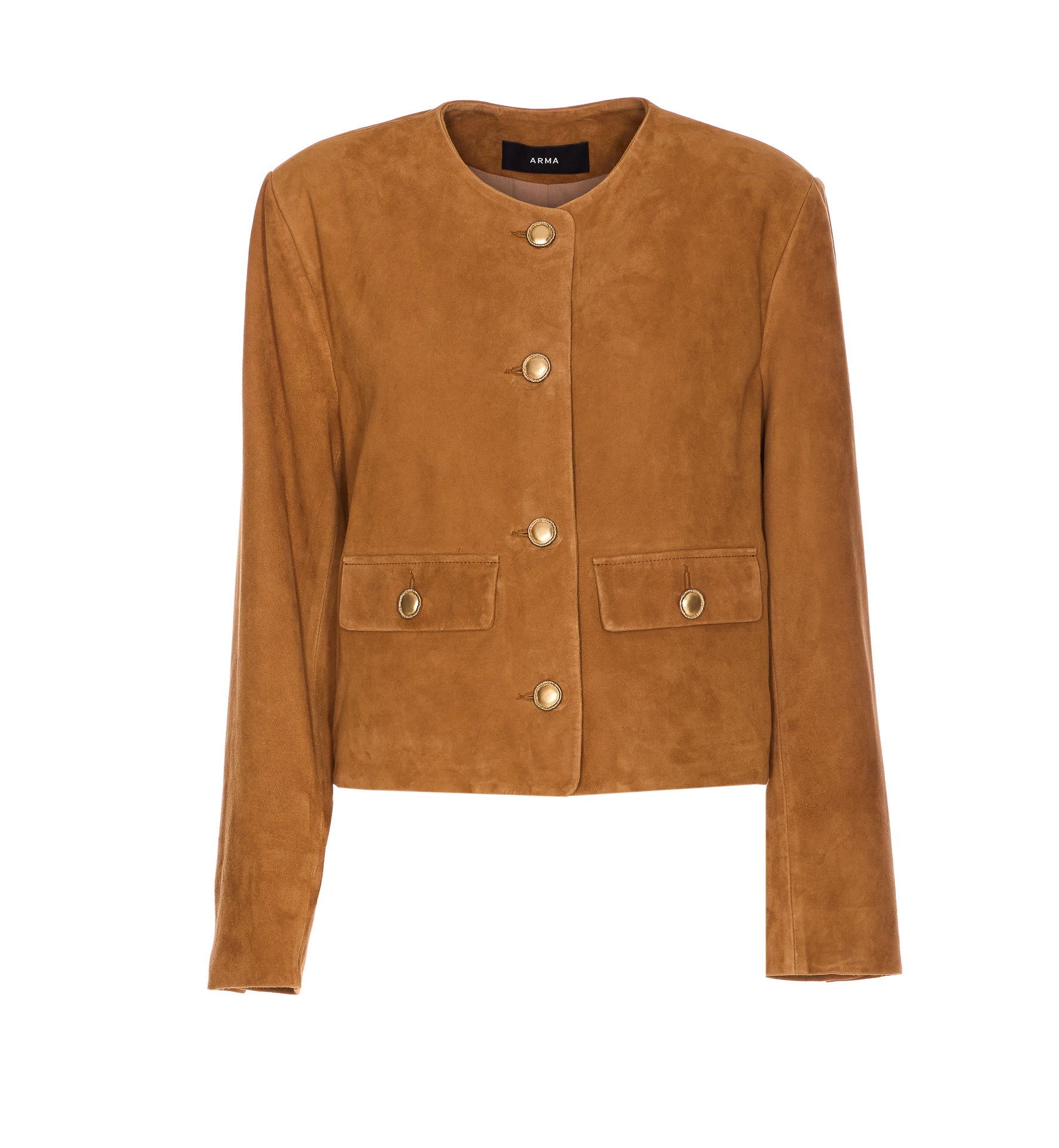Arma Jackets Brown Genuine Leather