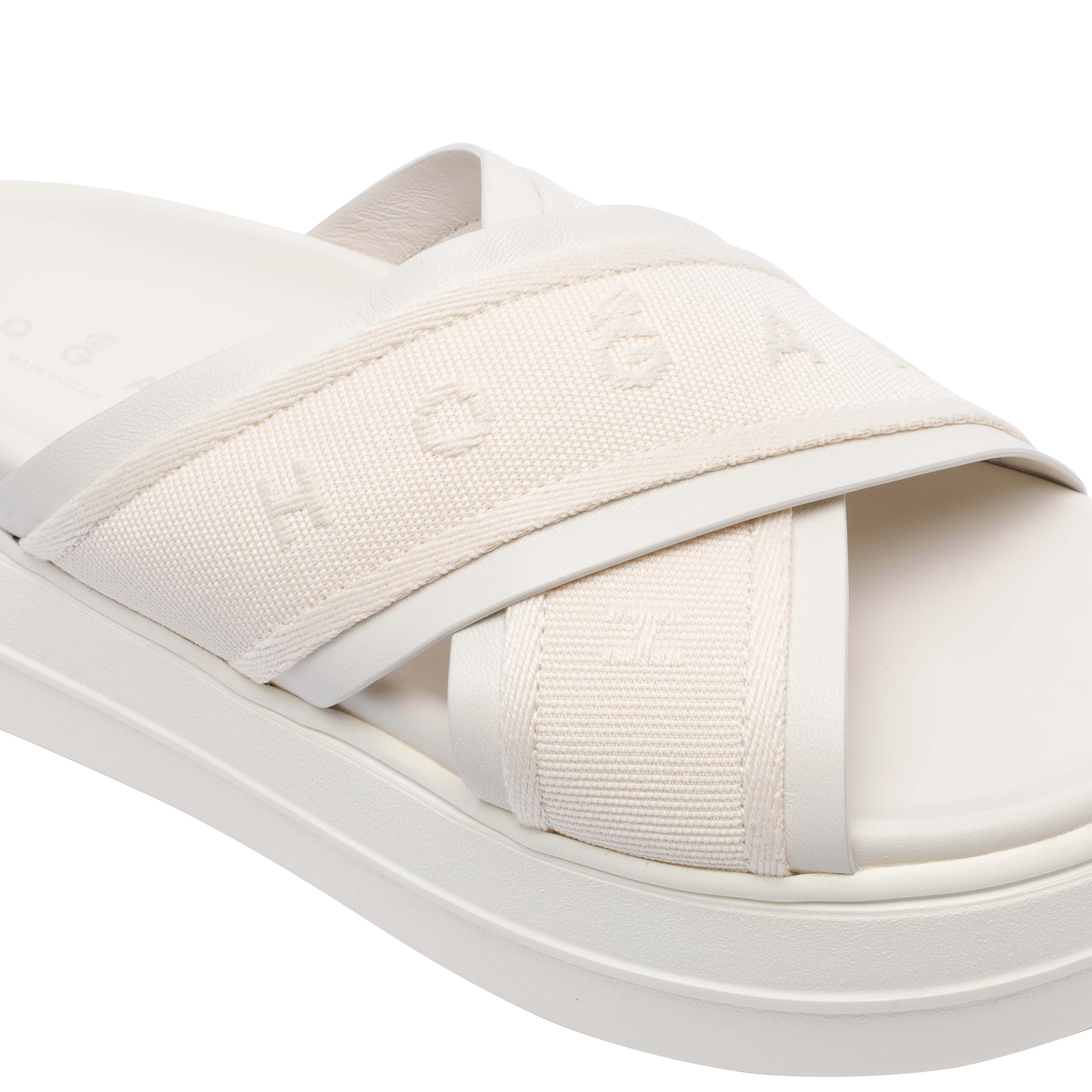 Hogan Sandals White