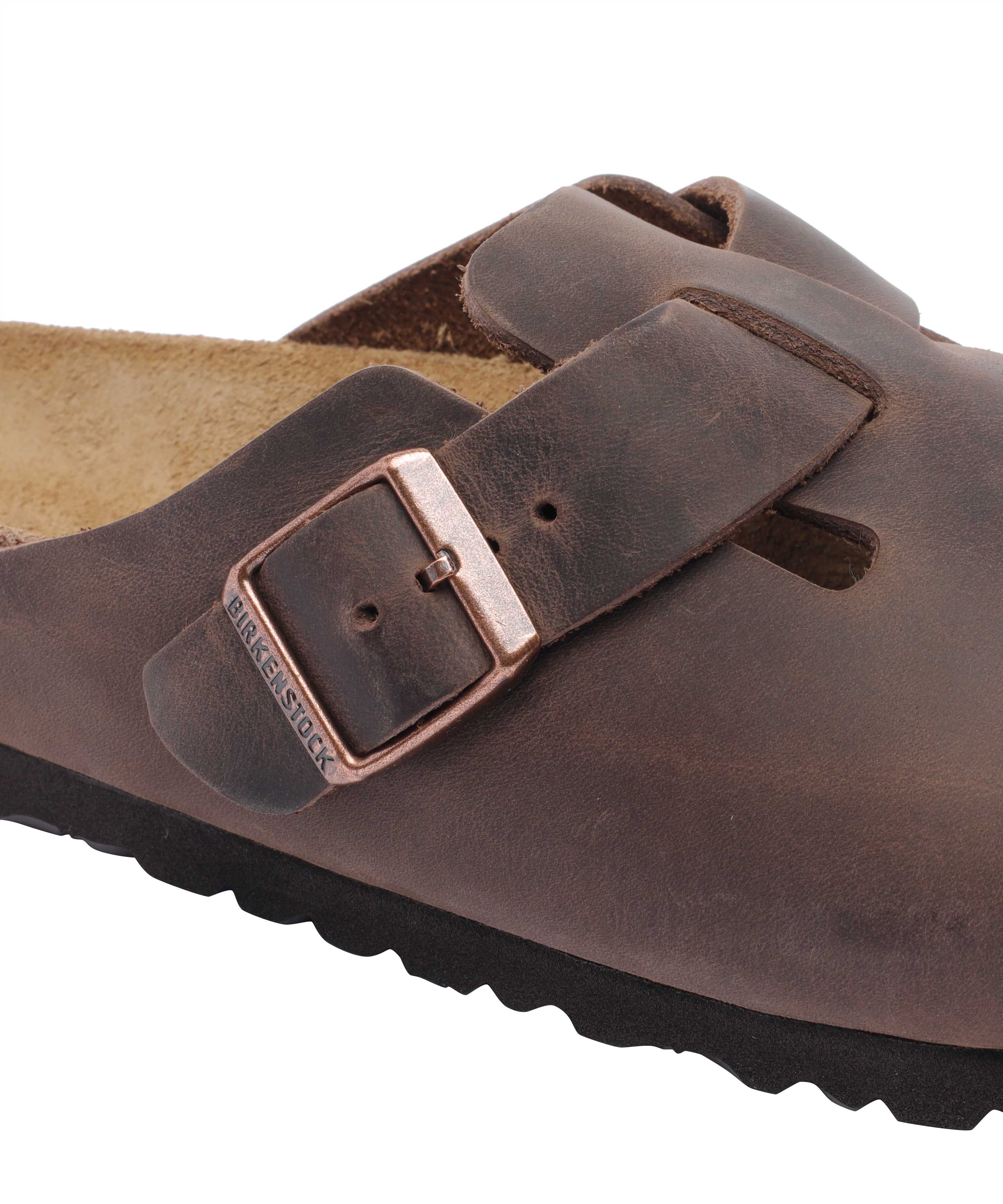 Birkenstock Sandals Brown Calf Leather/rubber Sole
