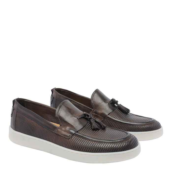 Pawelks Flat Shoes Brown Calf Leather/rubber Sole