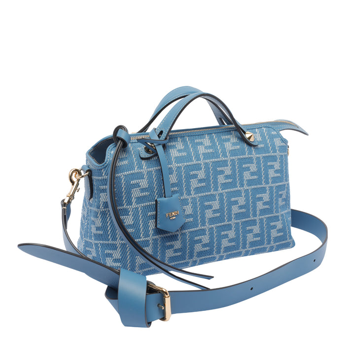 Fendi Bags Blue Fabric Calf Leather