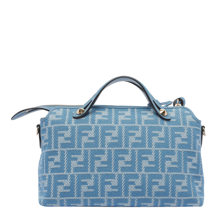 Fendi Bags Blue Fabric Calf Leather