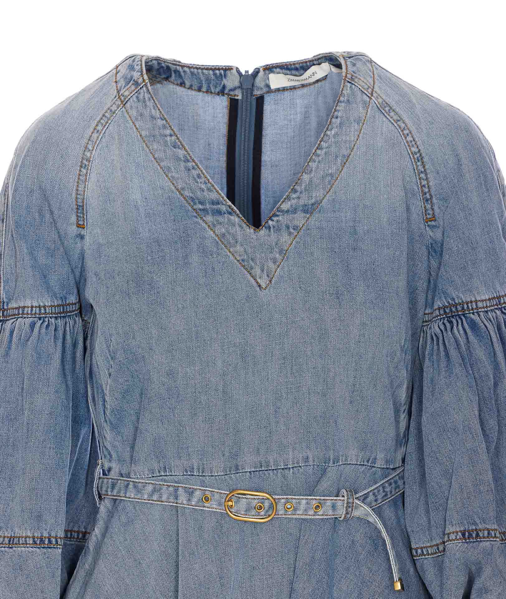 Zimmermann Dresses Blue Cotton