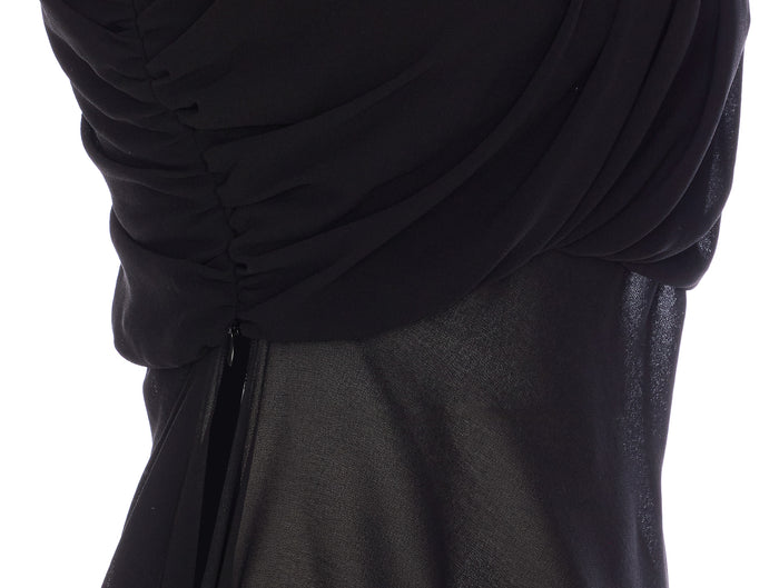 Eleh Top Black Polyester