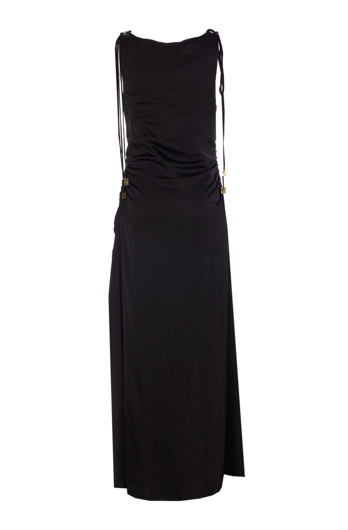 Ganni Dresses Black Viscose