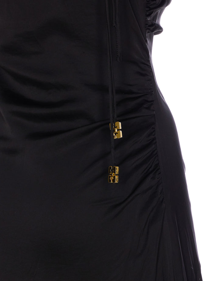 Ganni Dresses Black Viscose