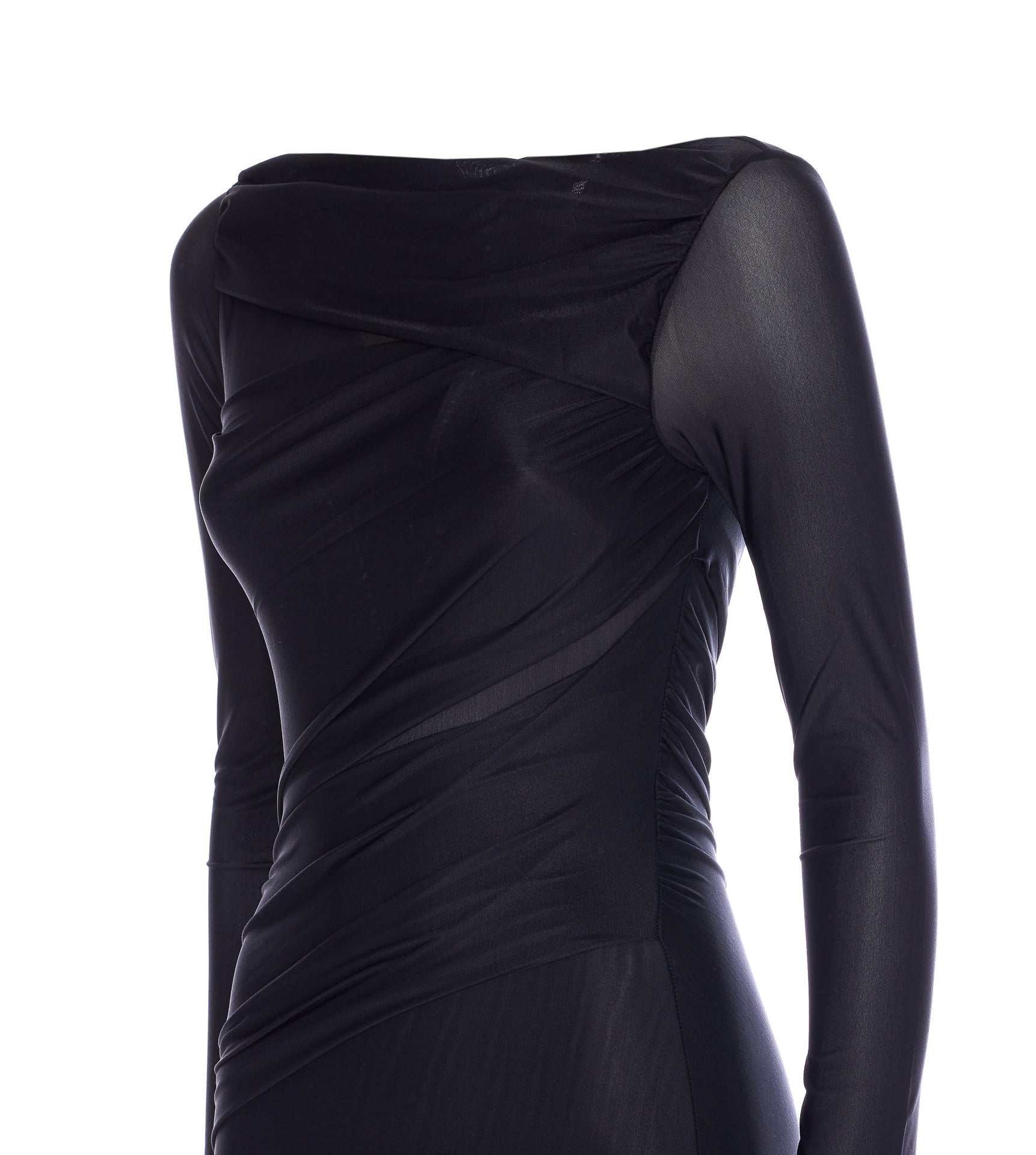 Pinko Dresses Black Nylon