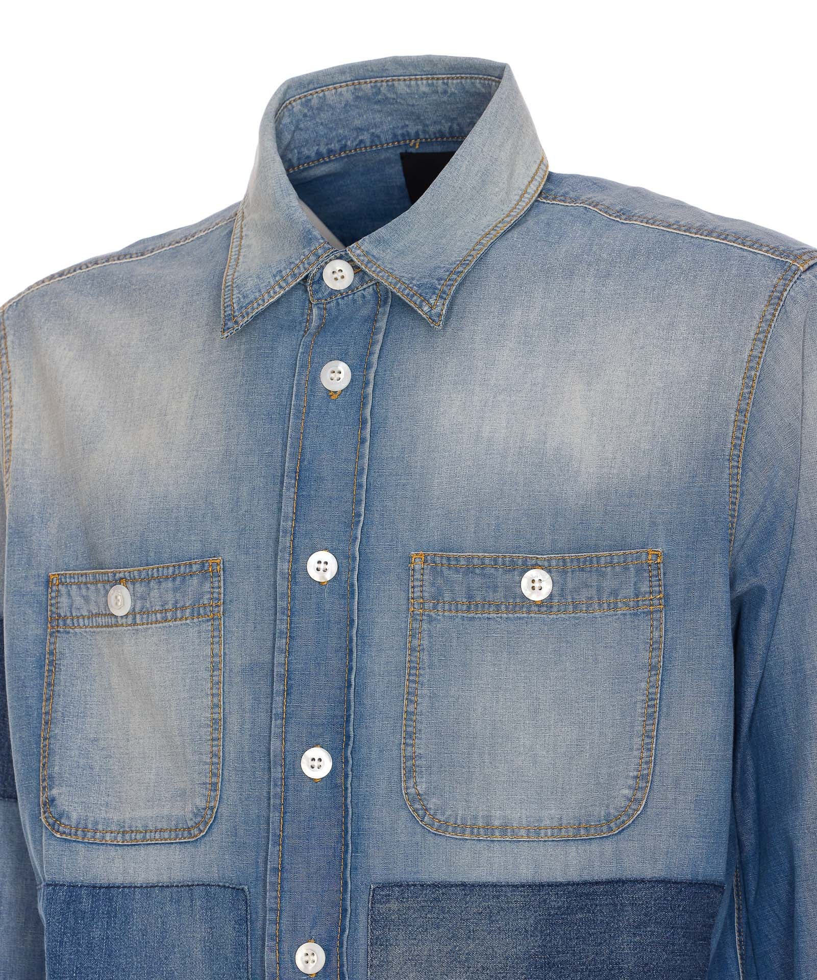 Givenchy Shirts Blue Cotton