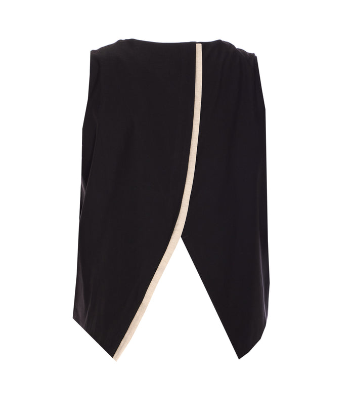 Eleh Top Black Cotton