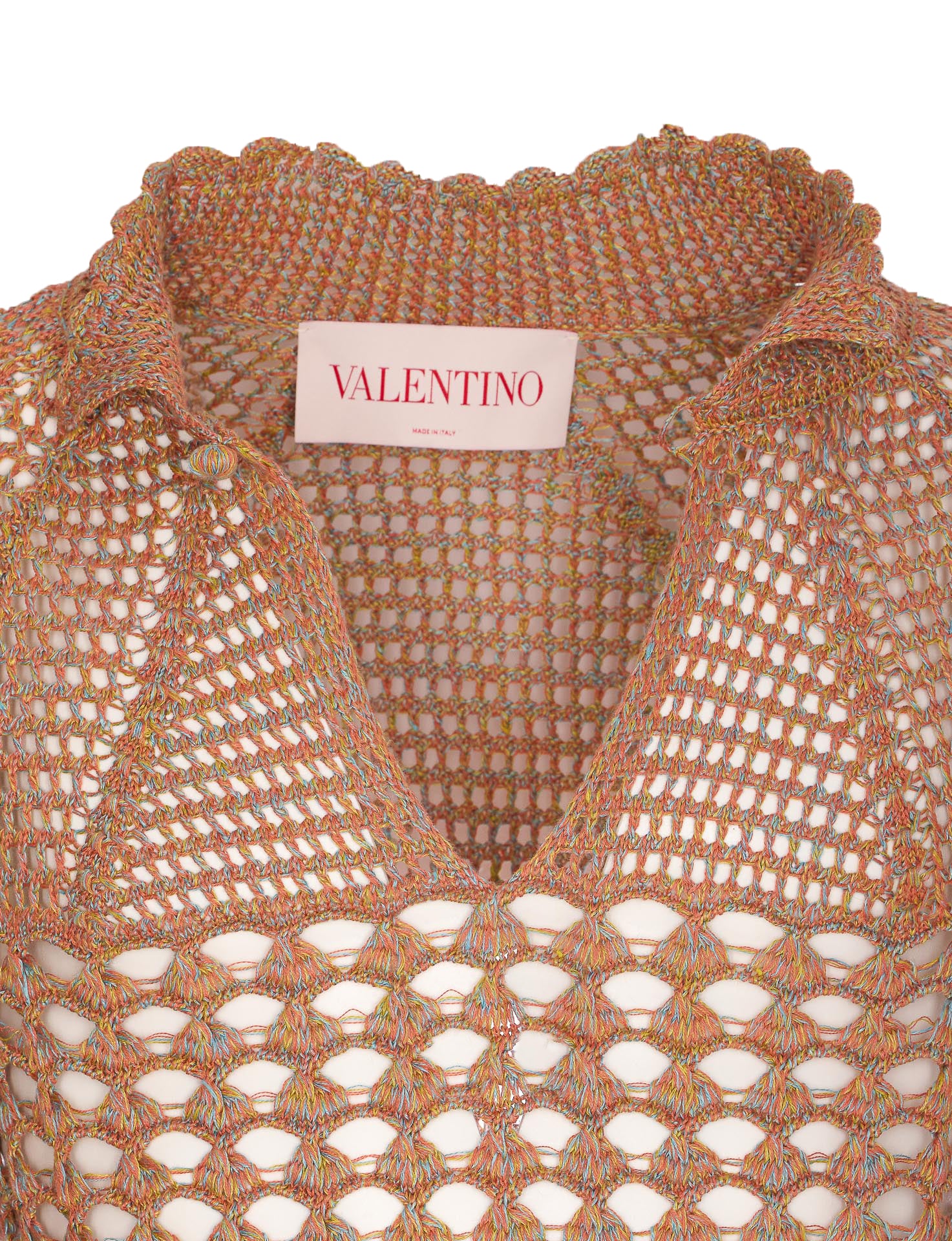 Valentino Garavani Sweaters Brown Flax
