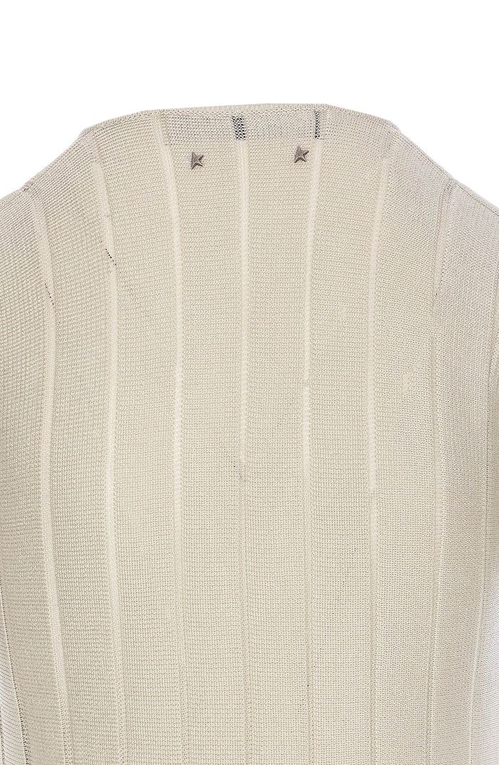 Golden Goose Dresses White Cotton