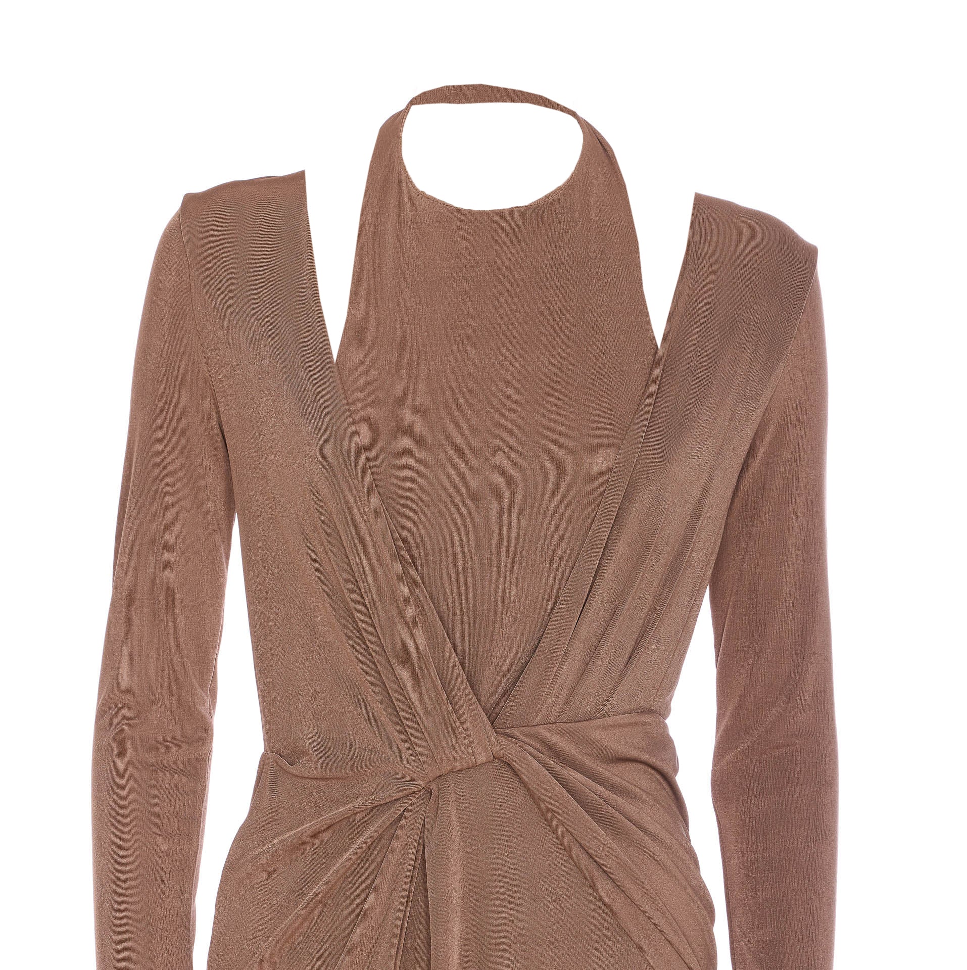 Eleh Dresses Beige Polyester