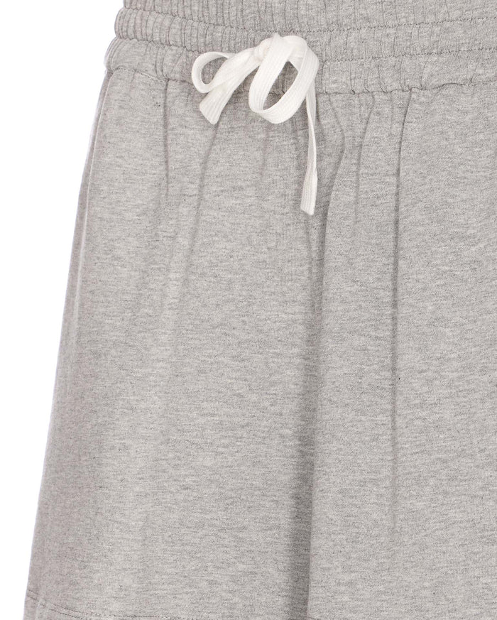 Eleh Shorts Grey Cotton