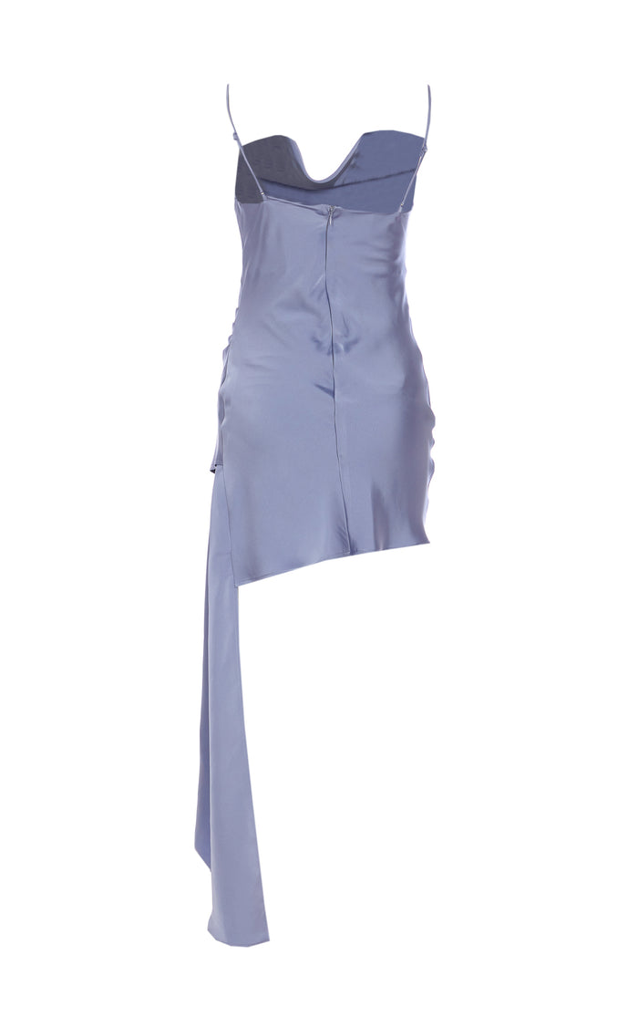 Eleh Dresses Blue Polyester