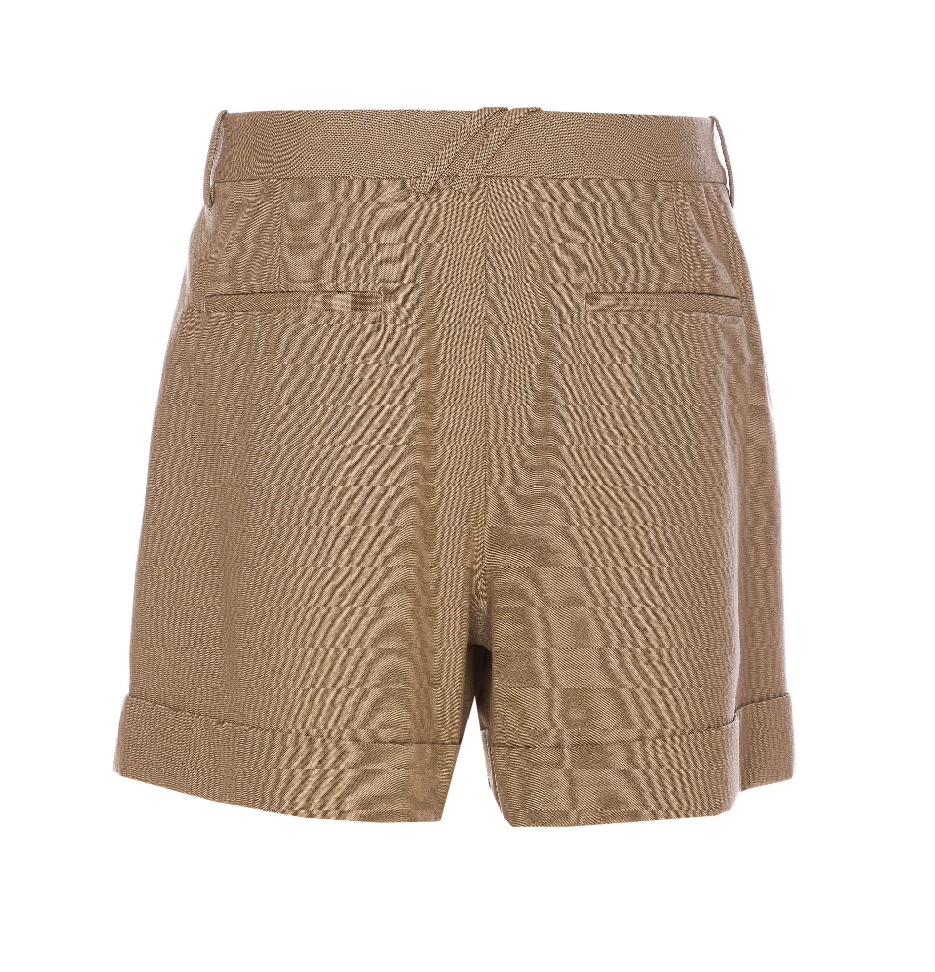 Burberry Shorts Beige Wool