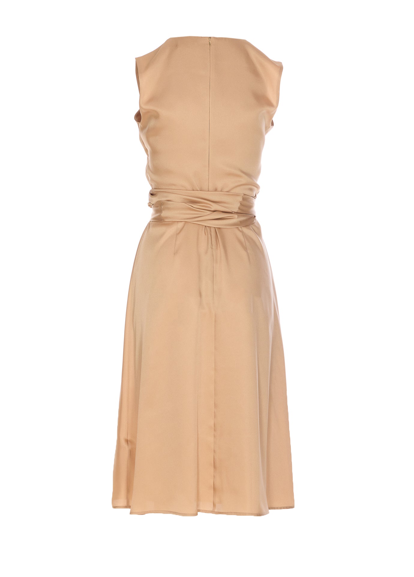 Liu Jo Dresses Beige Polyester