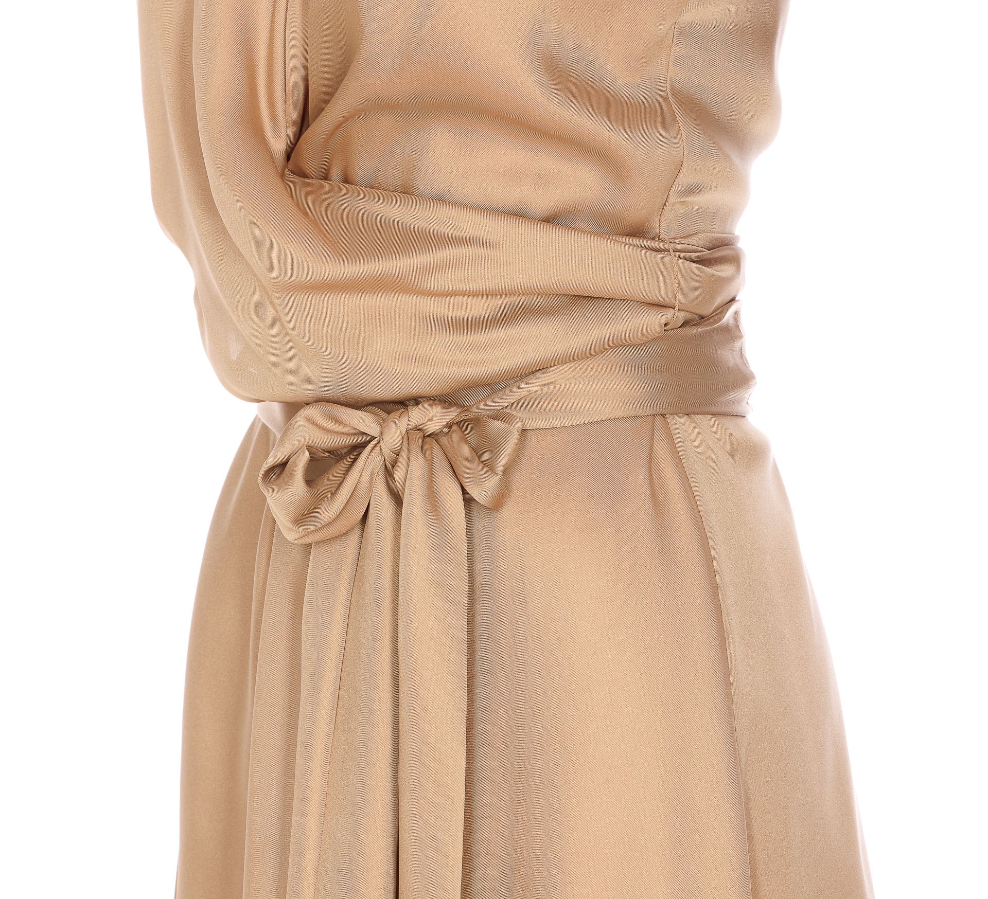 Liu Jo Dresses Beige Polyester