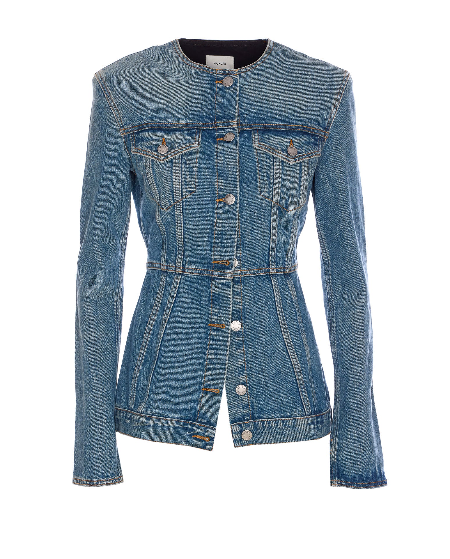 Haikure Jackets Blue Cotton