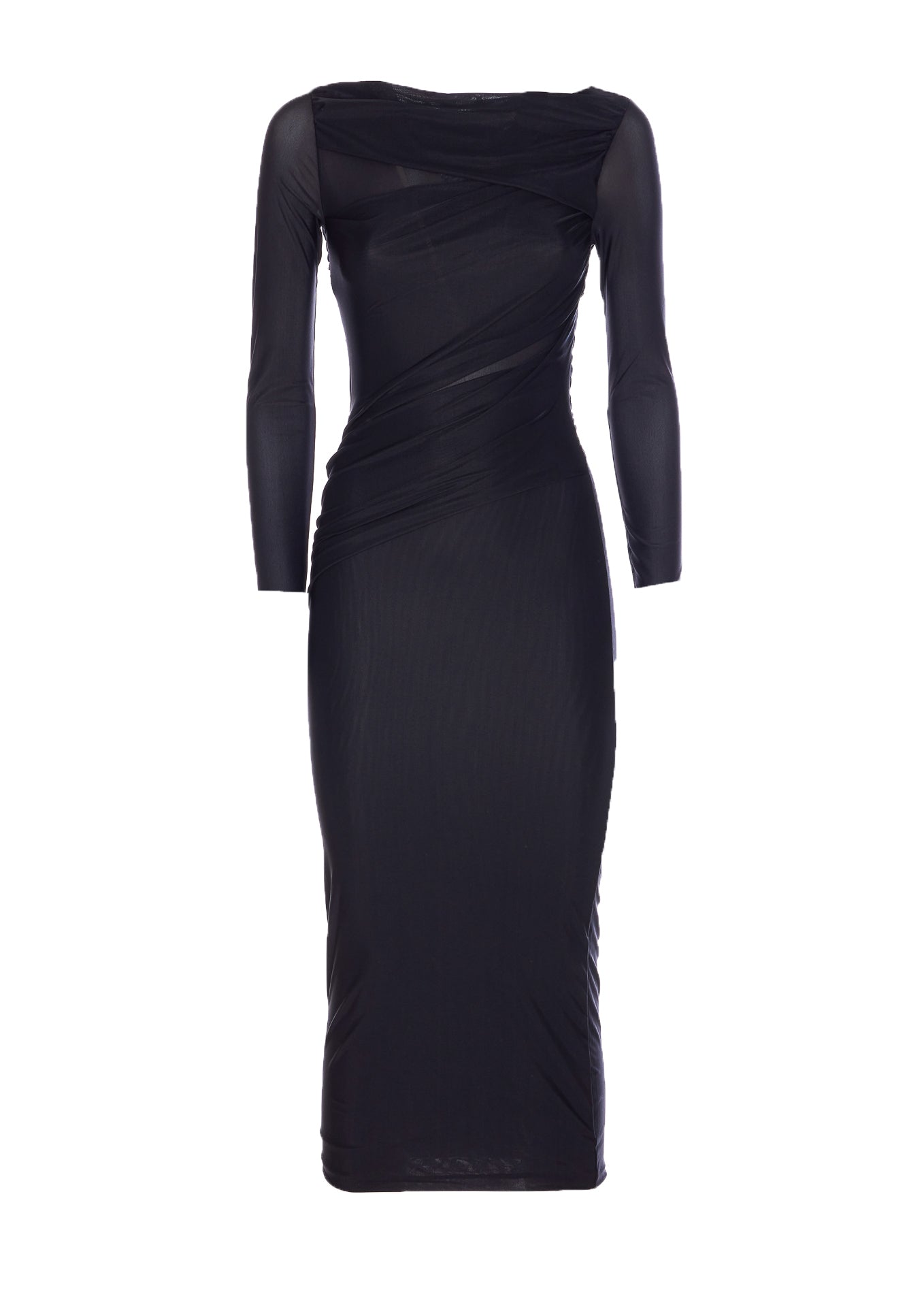 Pinko Dresses Black Nylon